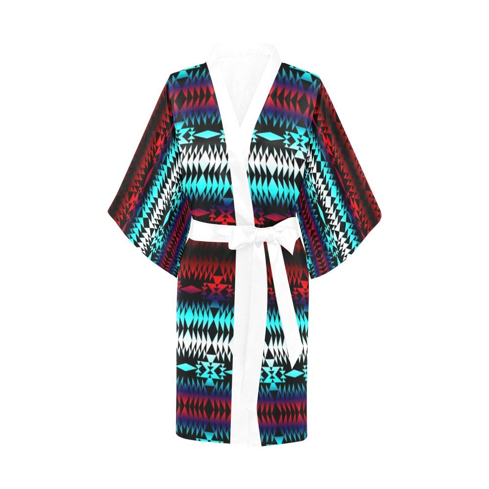 In Between Two Worlds Kimono Robe Artsadd