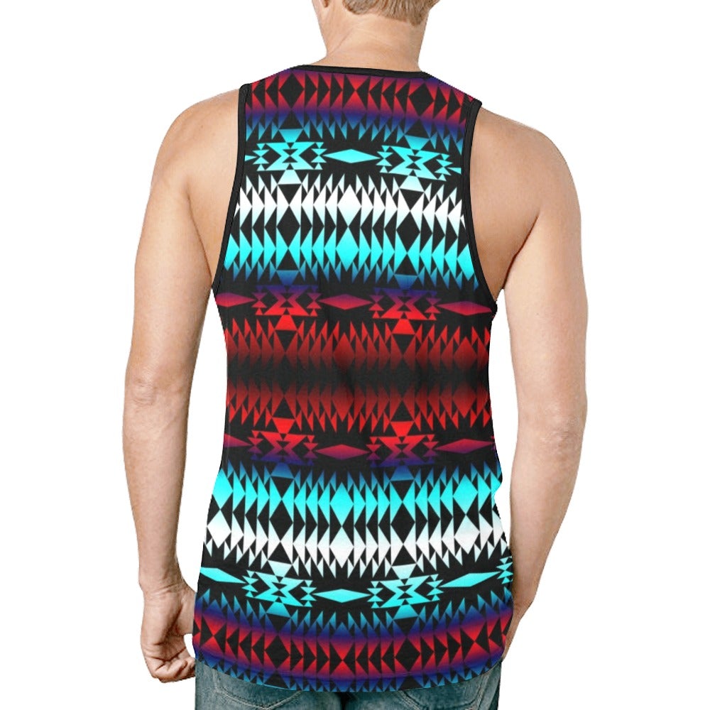 In Between Two Worlds New All Over Print Tank Top for Men (Model T46) New All Over Print Tank Top for Men (T46) e-joyer