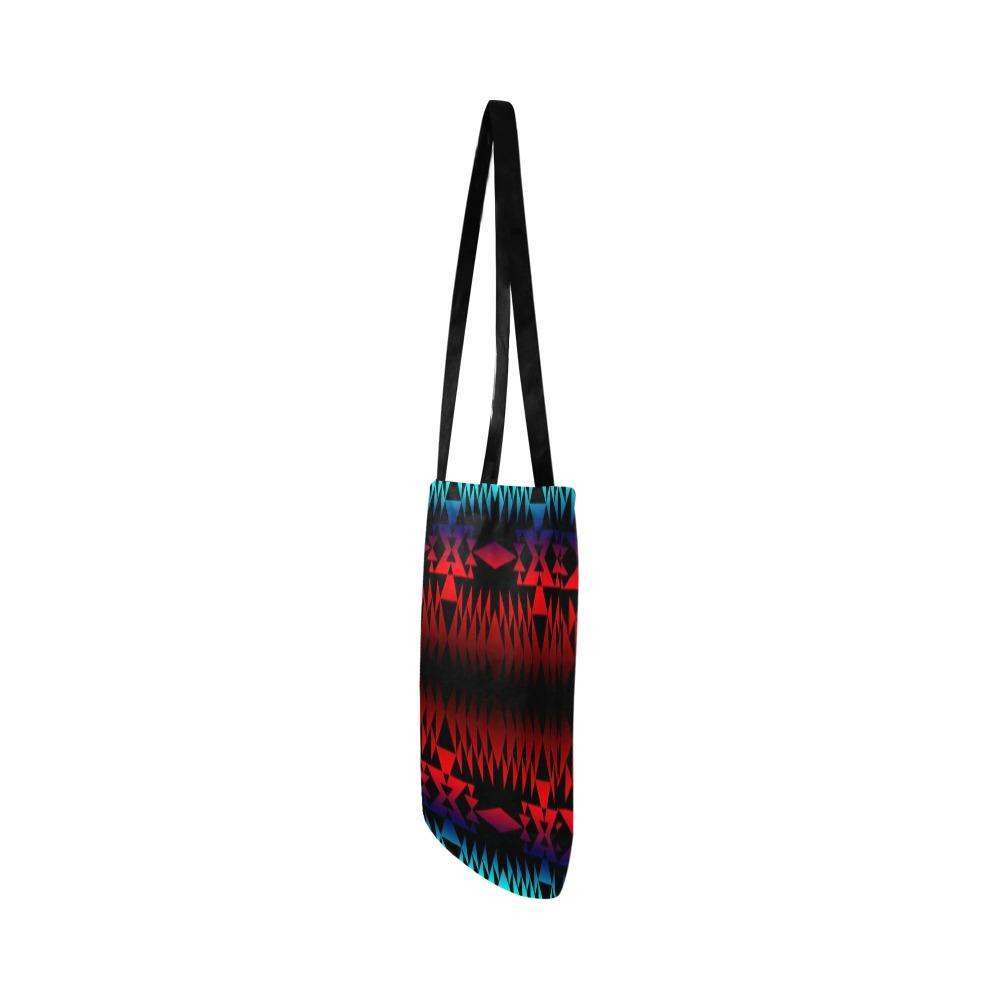 In Between Two Worlds Reusable Shopping Bag Model 1660 (Two sides) Shopping Tote Bag (1660) e-joyer