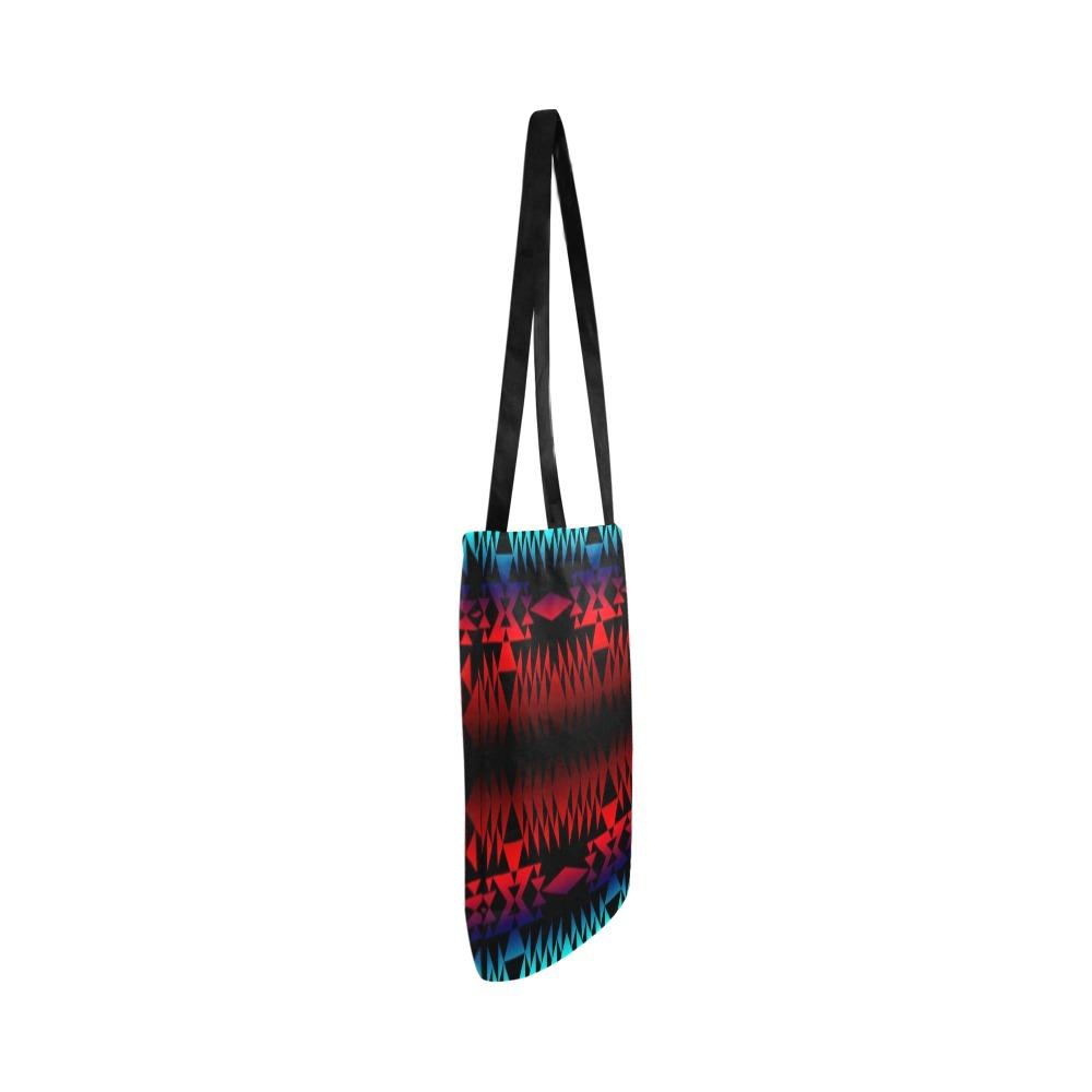 In Between Two Worlds Reusable Shopping Bag Model 1660 (Two sides) Shopping Tote Bag (1660) e-joyer