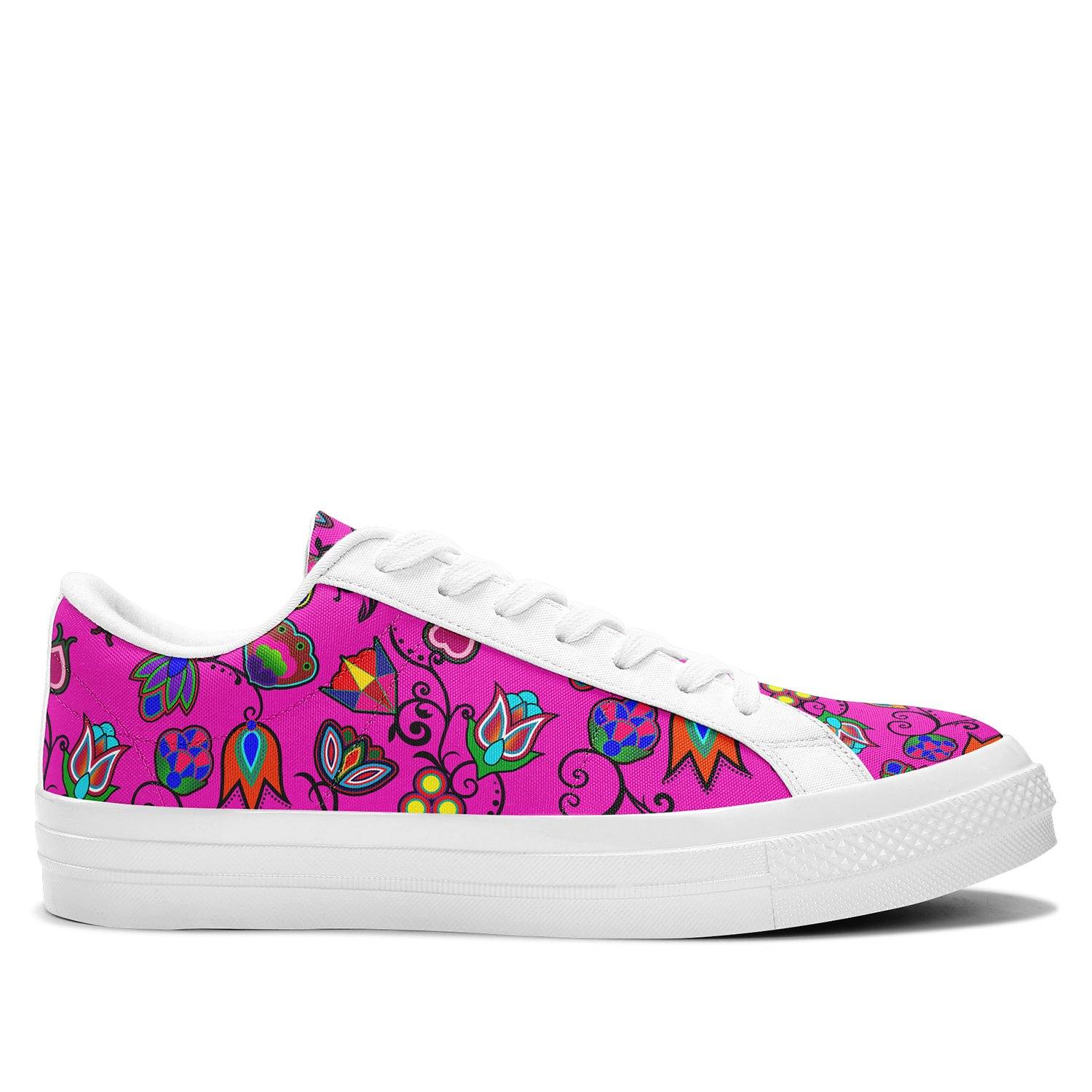 Indigenous Paisley Aapisi Low Top Canvas Shoes White Sole 49 Dzine
