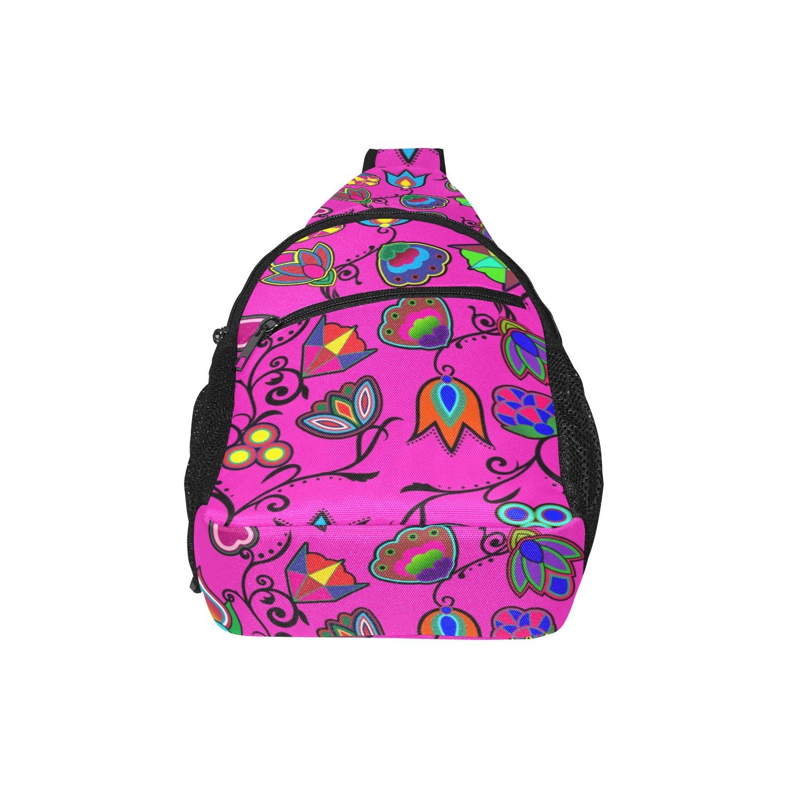 Indigenous Paisley All Over Print Chest Bag (Model 1719) All Over Print Chest Bag (1719) e-joyer
