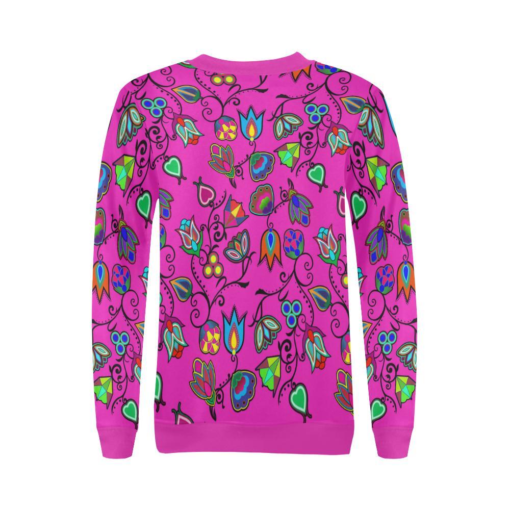 Indigenous Paisley All Over Print Crewneck Sweatshirt for Women (Model H18) Crewneck Sweatshirt for Women (H18) e-joyer