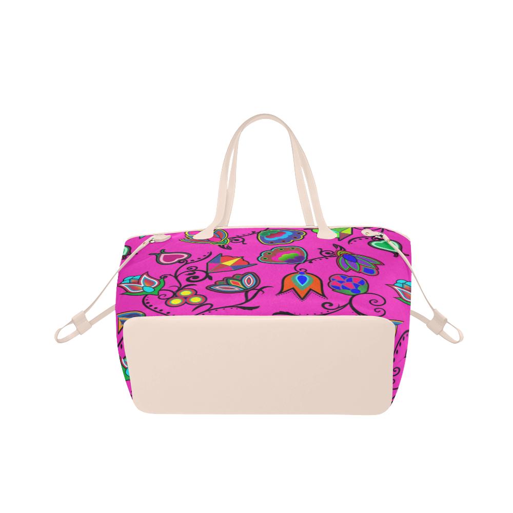 Indigenous Paisley Clover Canvas Tote Bag (Model 1661) Clover Canvas Tote Bag (1661) e-joyer