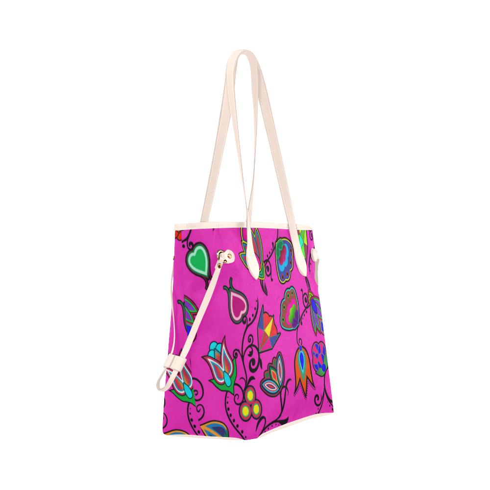 Indigenous Paisley Clover Canvas Tote Bag (Model 1661) Clover Canvas Tote Bag (1661) e-joyer