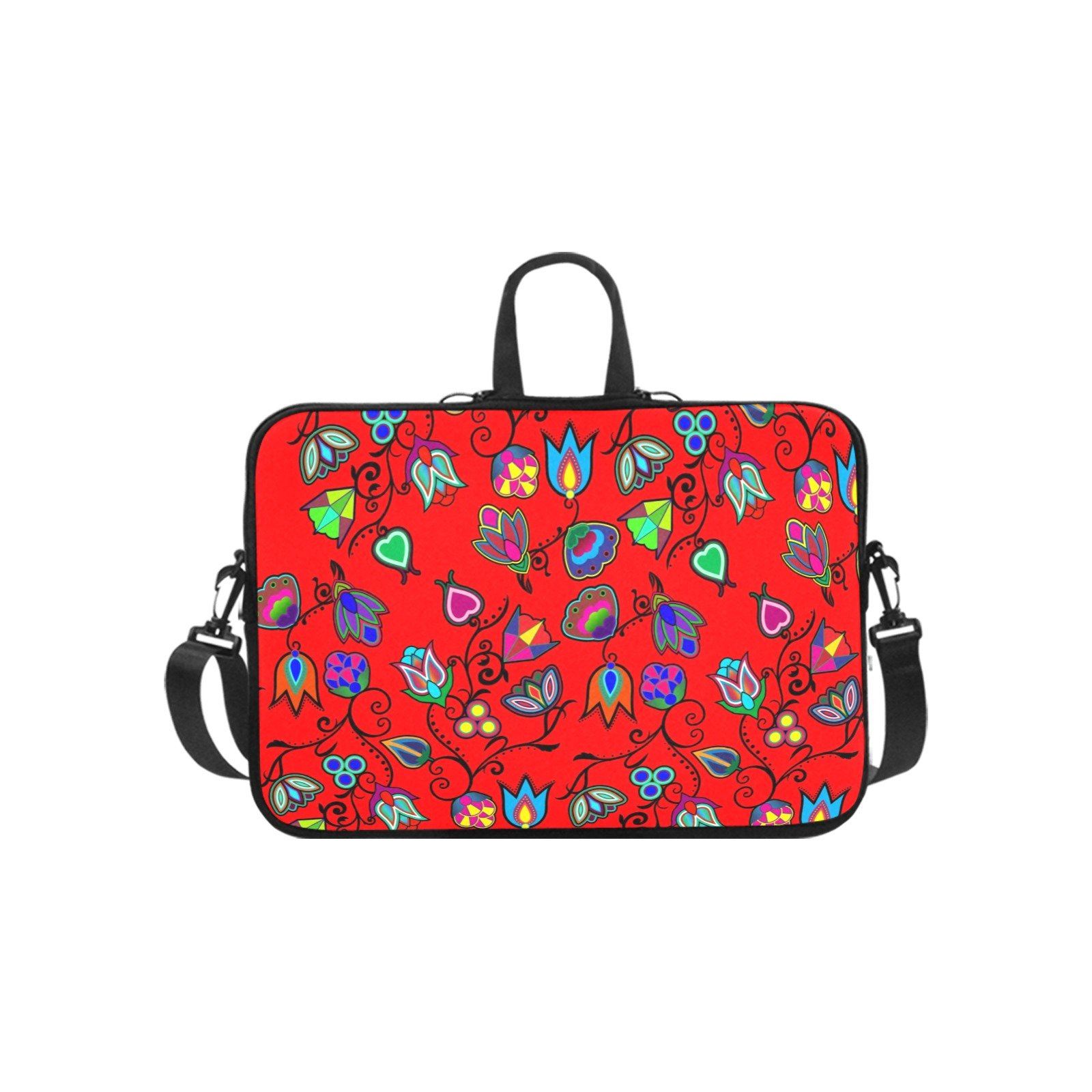 Indigenous Paisley Dahlia Laptop Handbags 14" bag e-joyer