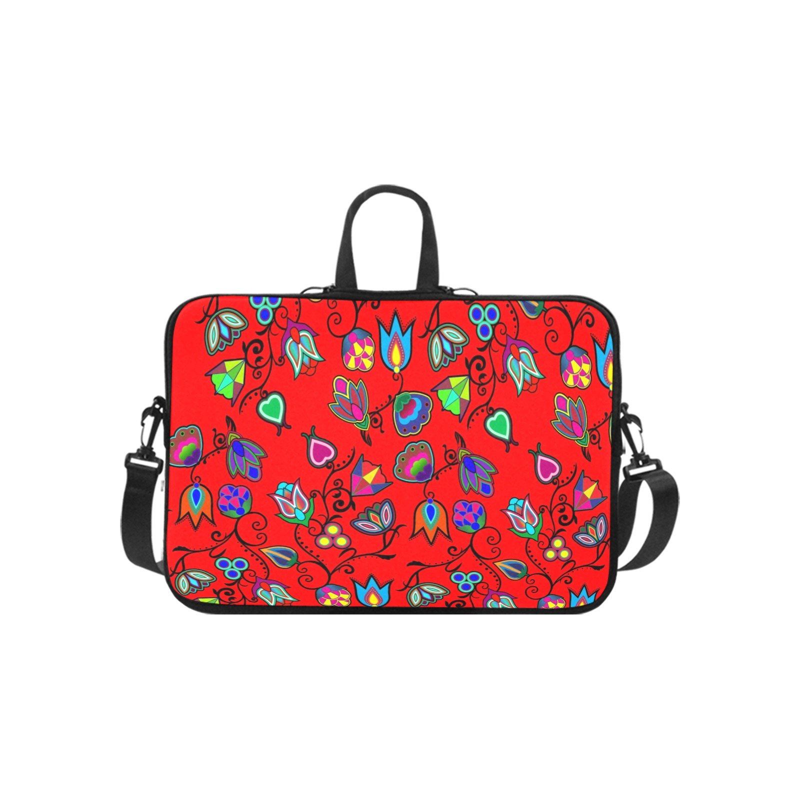Indigenous Paisley Dahlia Laptop Handbags 14" bag e-joyer