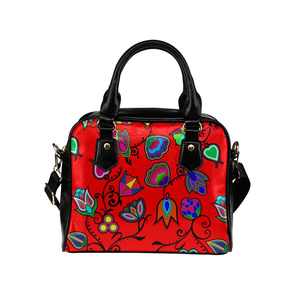 Indigenous Paisley - Dahlia Shoulder Handbag (Model 1634) Shoulder Handbags (1634) e-joyer
