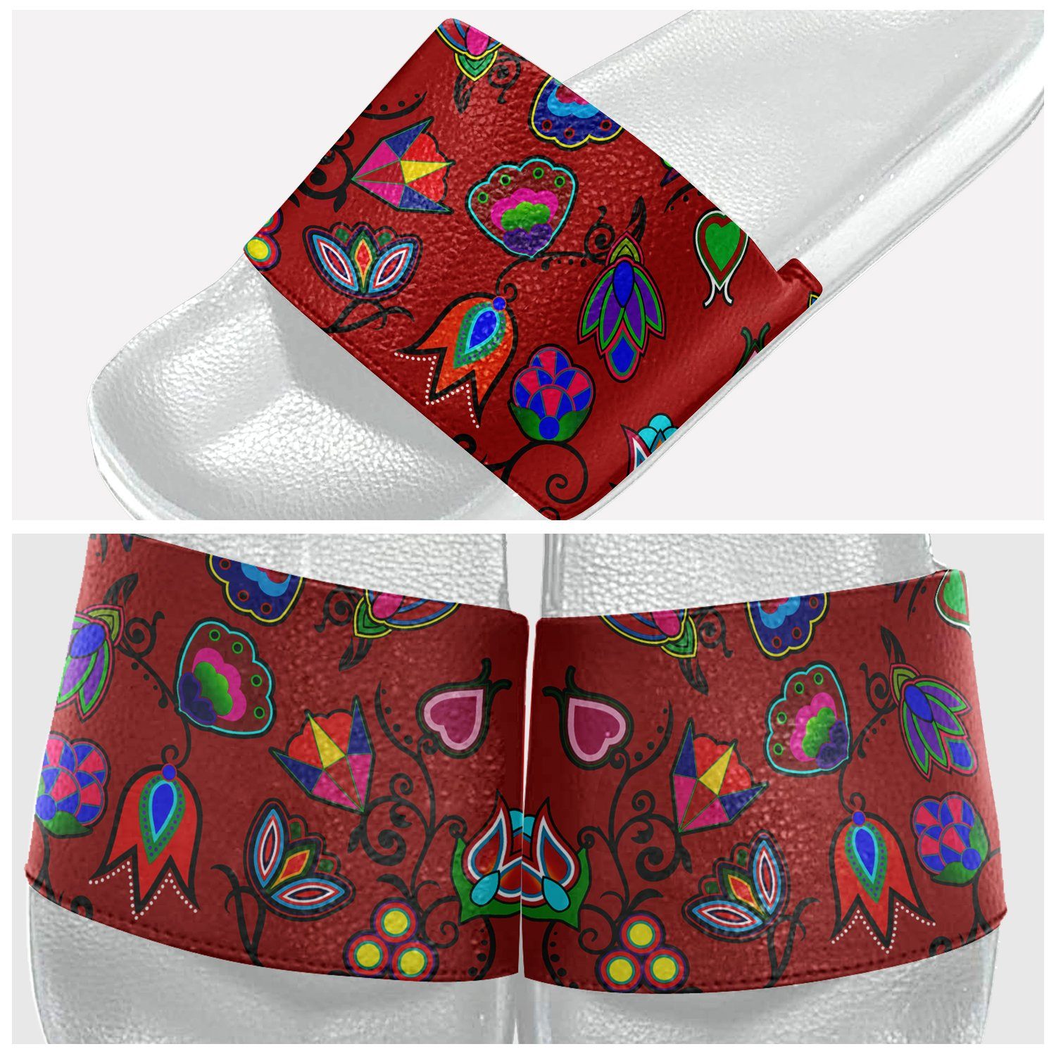 Indigenous Paisley Dahlia Slide Sandals 49 Dzine