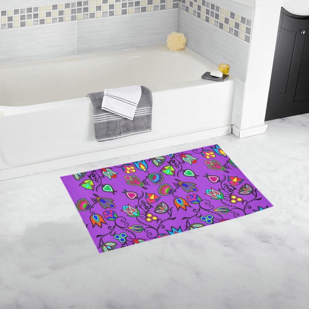 Indigenous Paisley Dark Orchid Bath Rug 16''x 28'' Bath Rug 16''x 28'' e-joyer