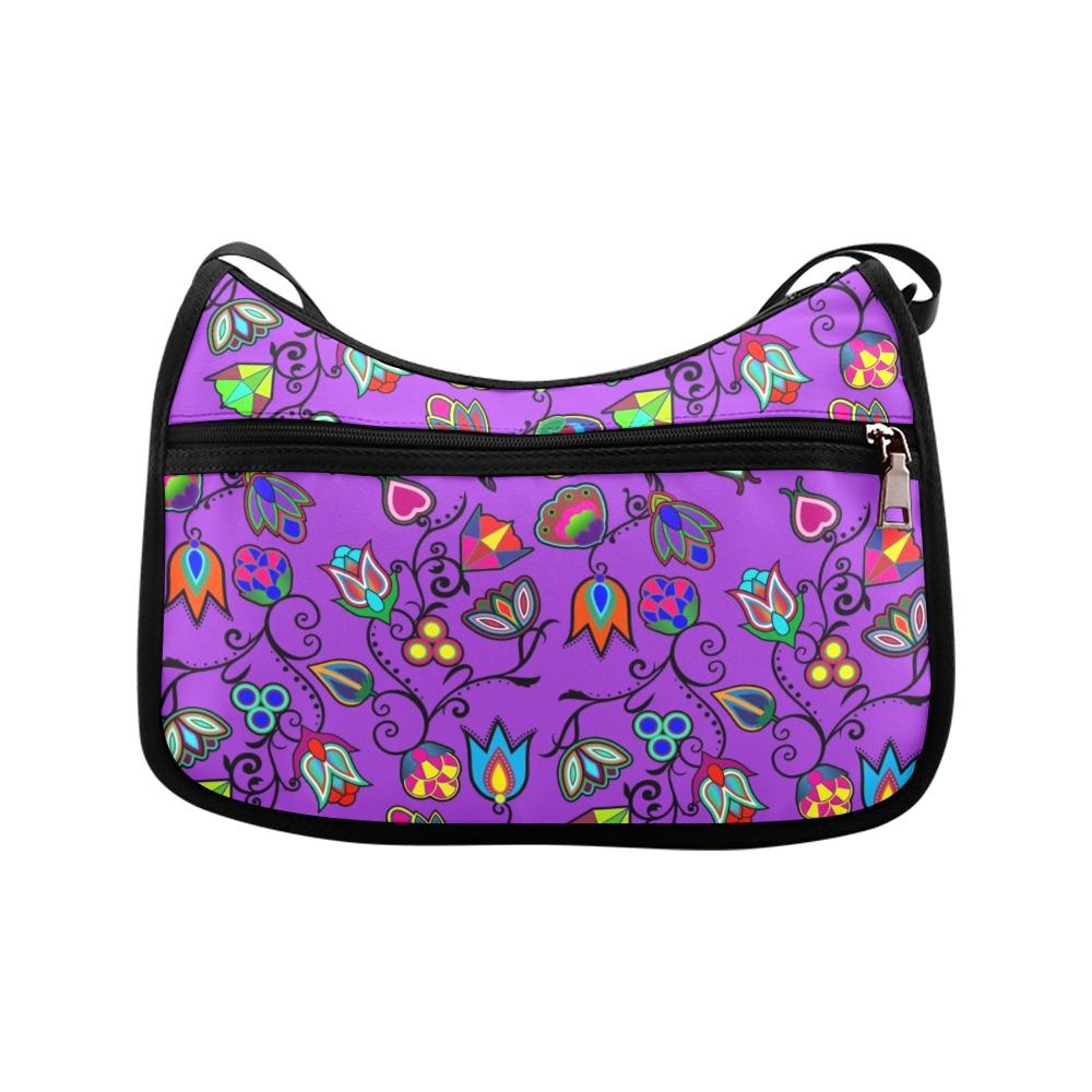 Indigenous Paisley Dark Orchid Crossbody Bags (Model 1616) Crossbody Bags (1616) e-joyer 