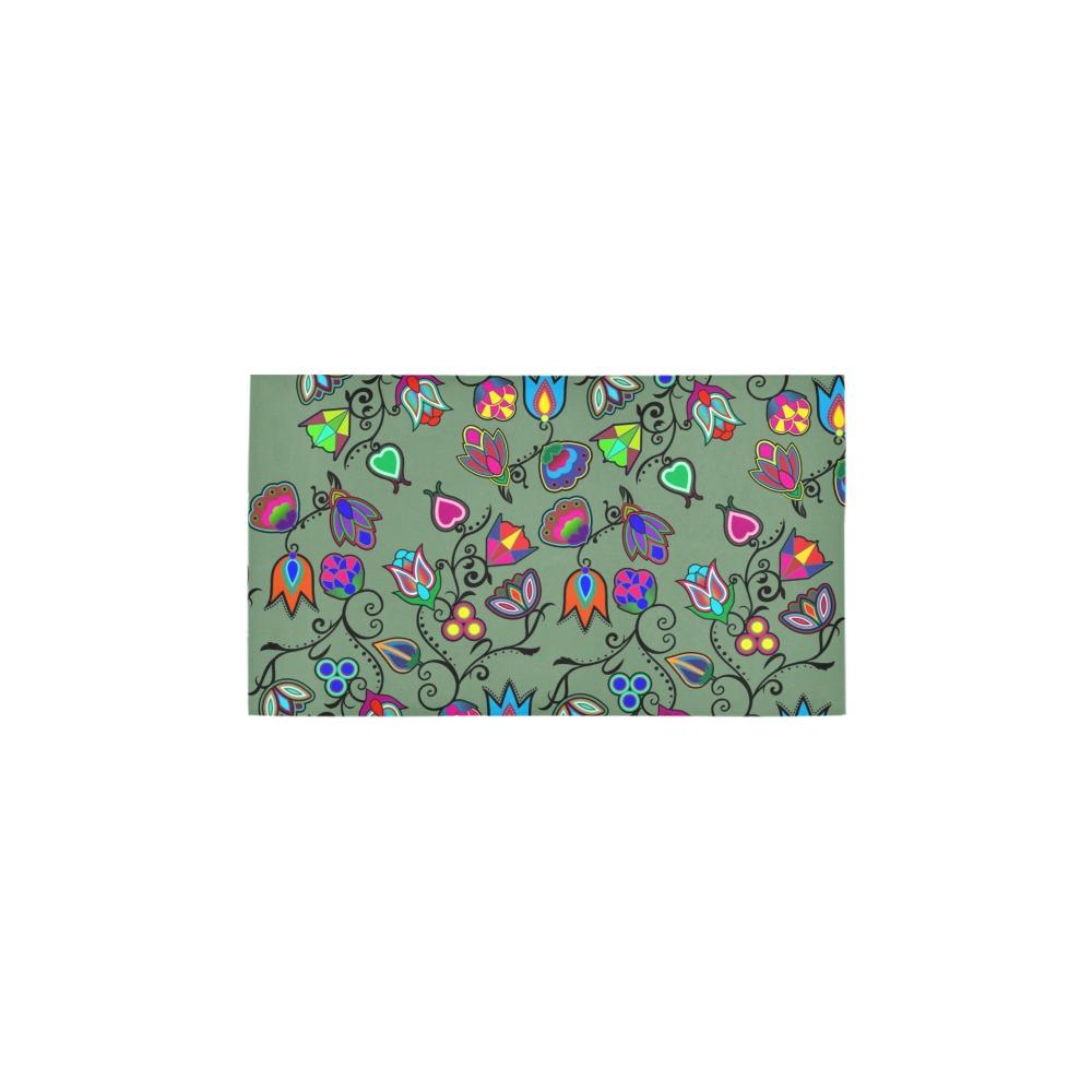 Indigenous Paisley Dark Sea Bath Rug 16''x 28'' Bath Rug 16''x 28'' e-joyer