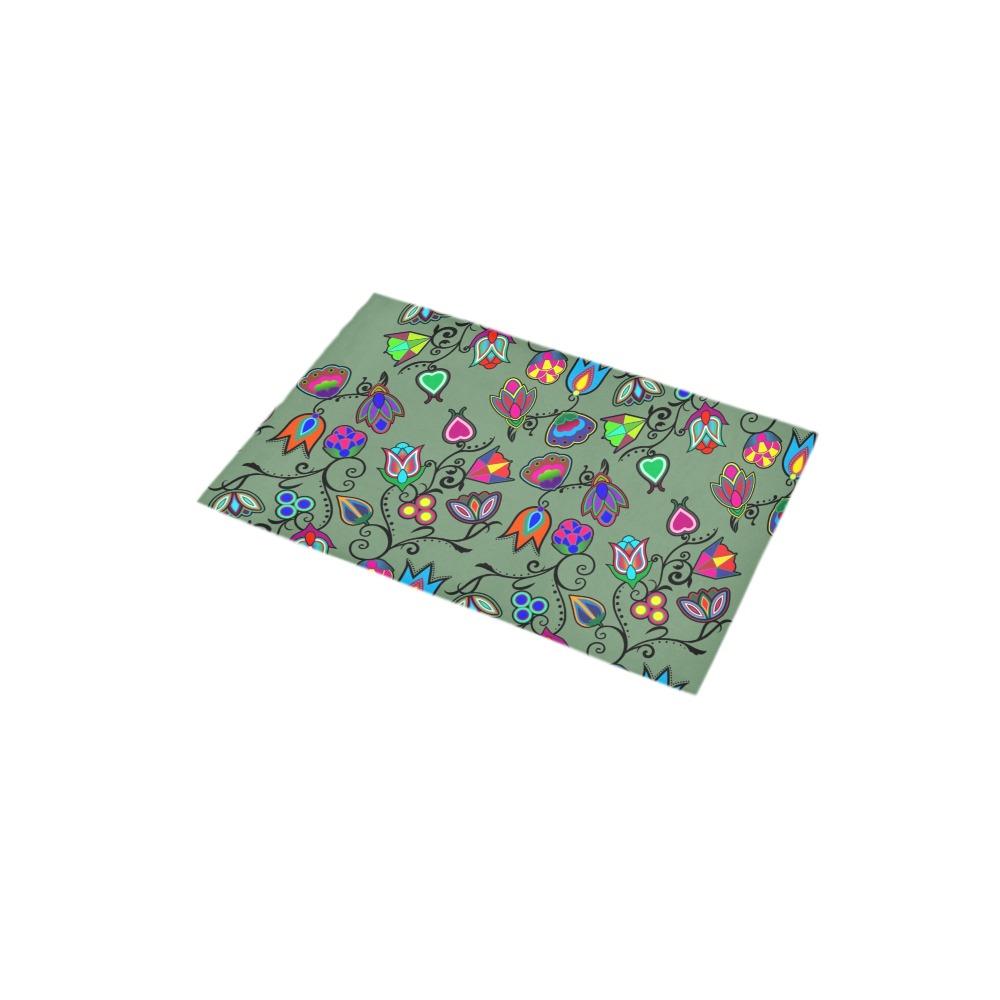 Indigenous Paisley Dark Sea Bath Rug 16''x 28'' Bath Rug 16''x 28'' e-joyer