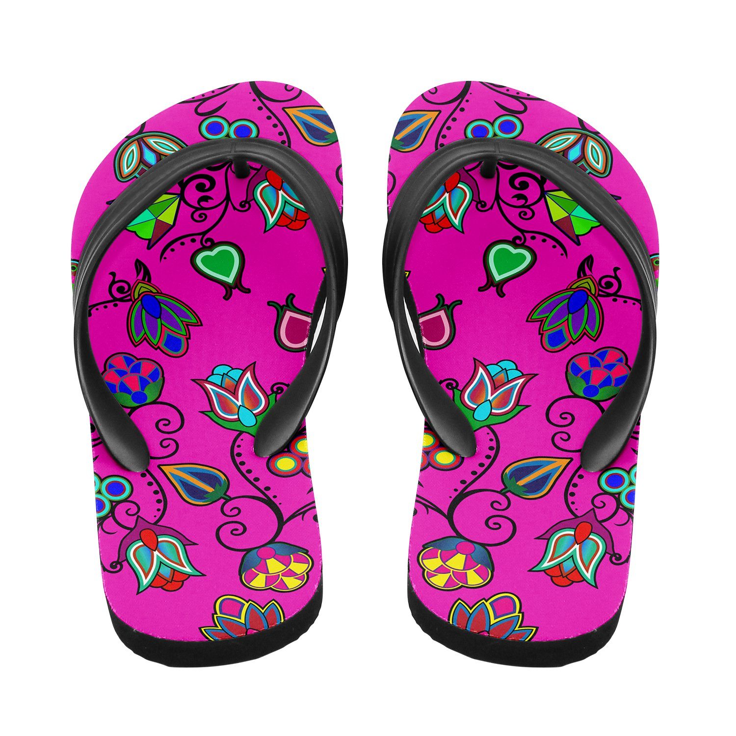 Indigenous Paisley Flip Flops 49 Dzine