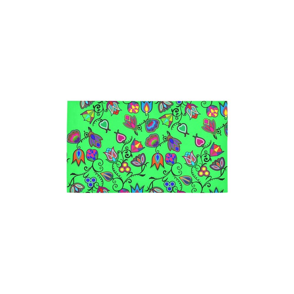 Indigenous Paisley Green Bath Rug 16''x 28'' Bath Rug 16''x 28'' e-joyer
