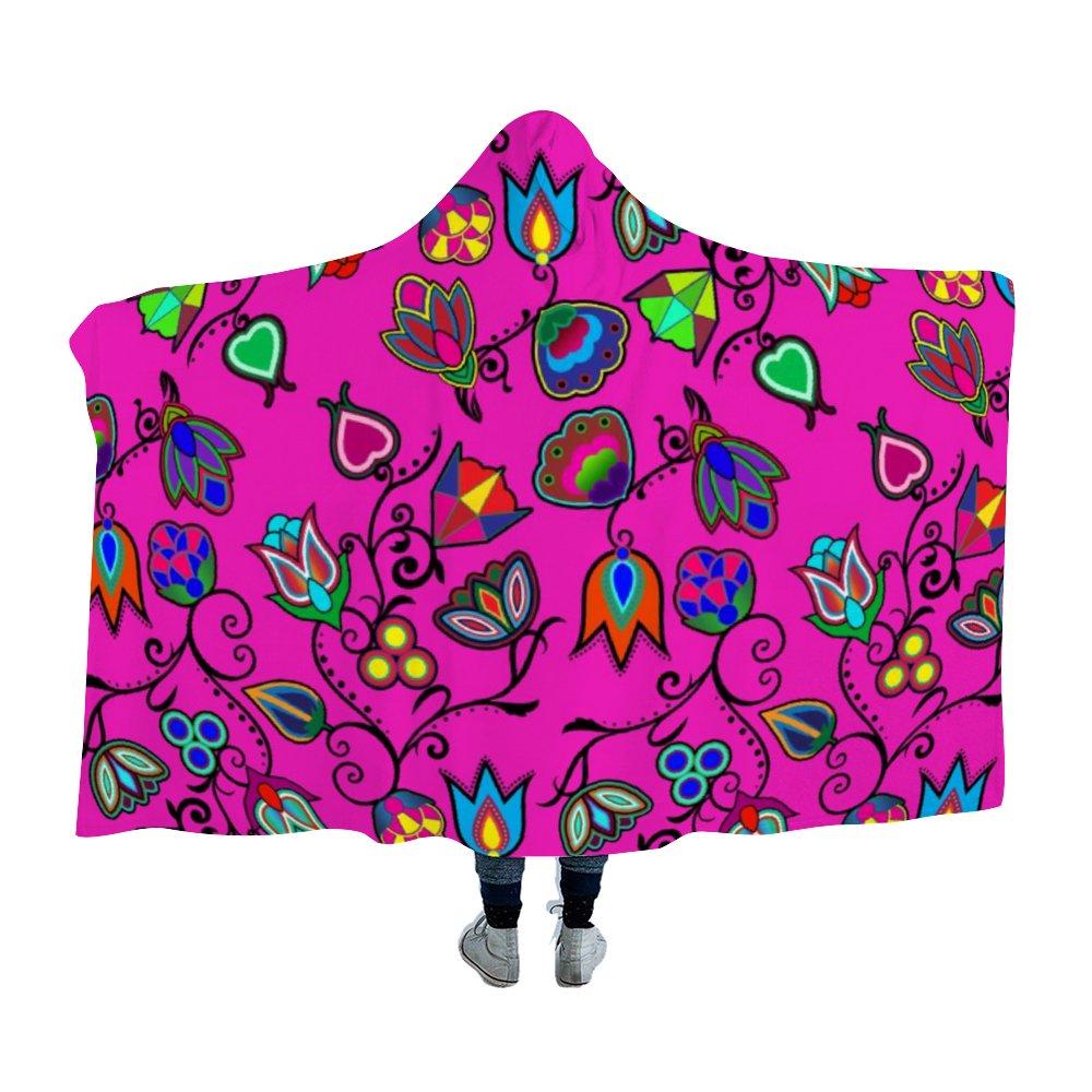Indigenous Paisley Hooded Blanket 49 Dzine