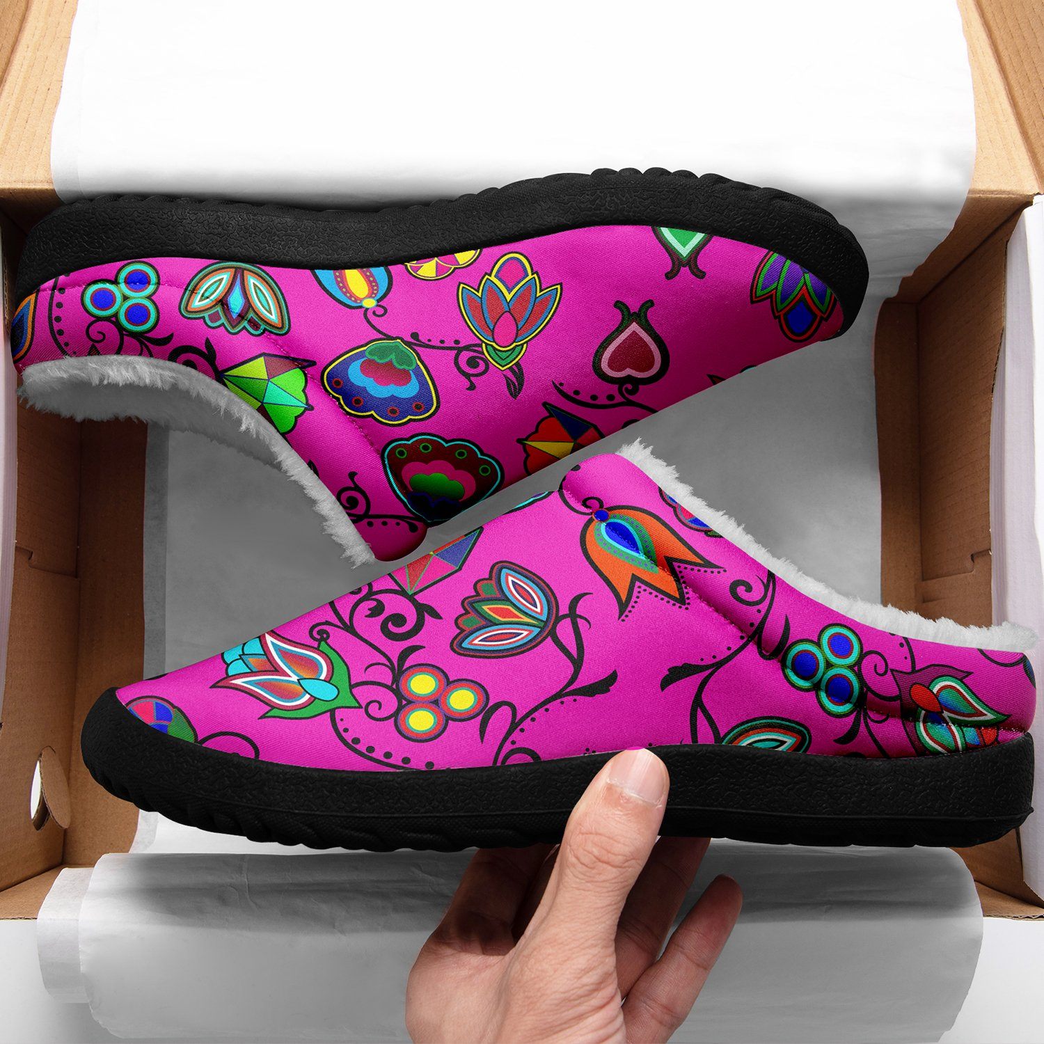 Indigenous Paisley Ikinnii Indoor Slipper 49 Dzine