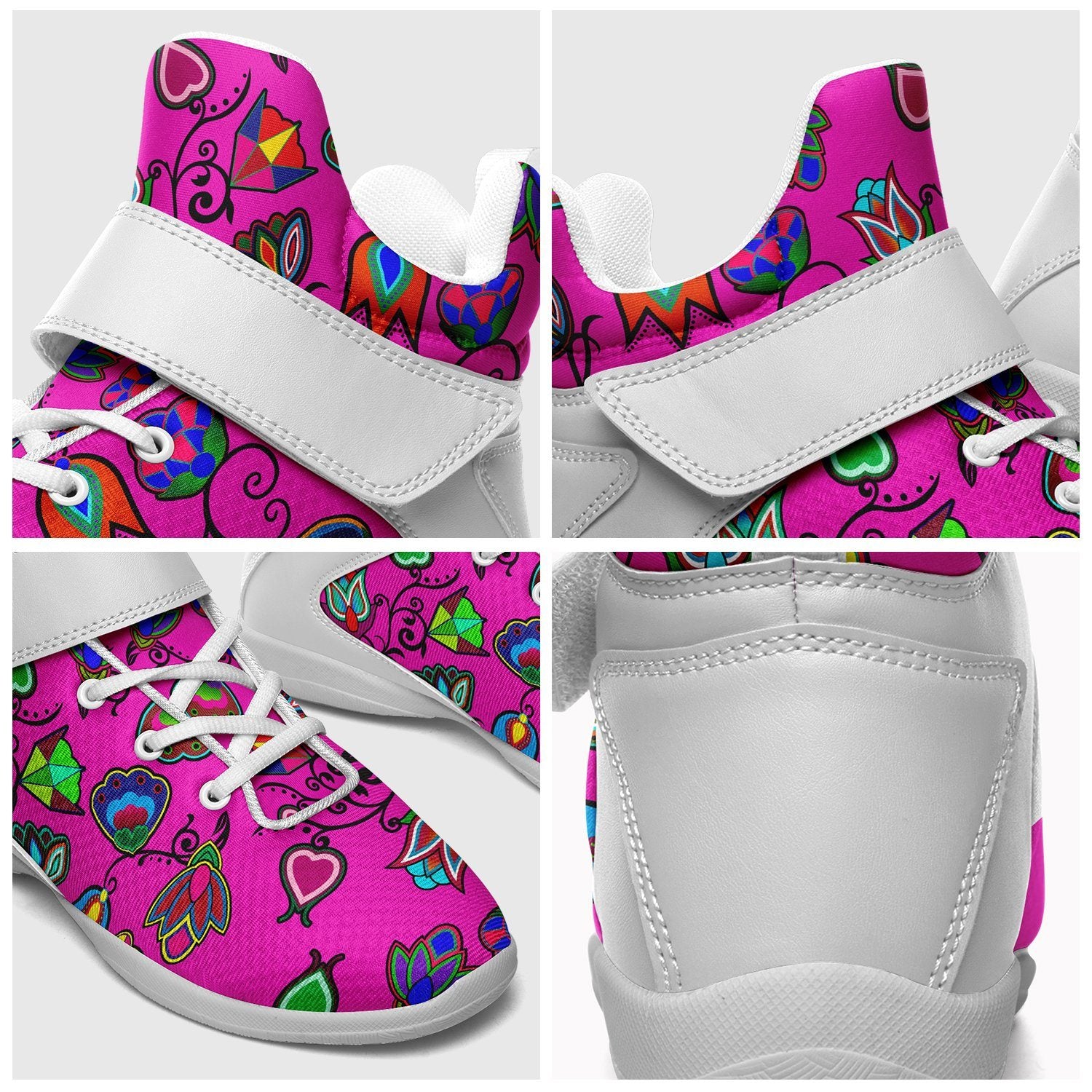 Indigenous Paisley Ipottaa Basketball / Sport High Top Shoes 49 Dzine