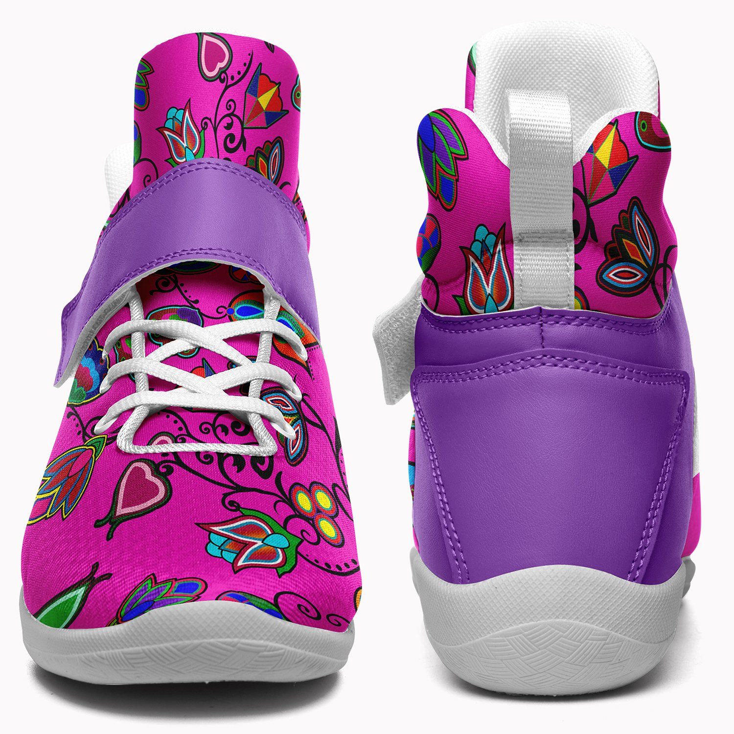 Indigenous Paisley Ipottaa Basketball / Sport High Top Shoes 49 Dzine