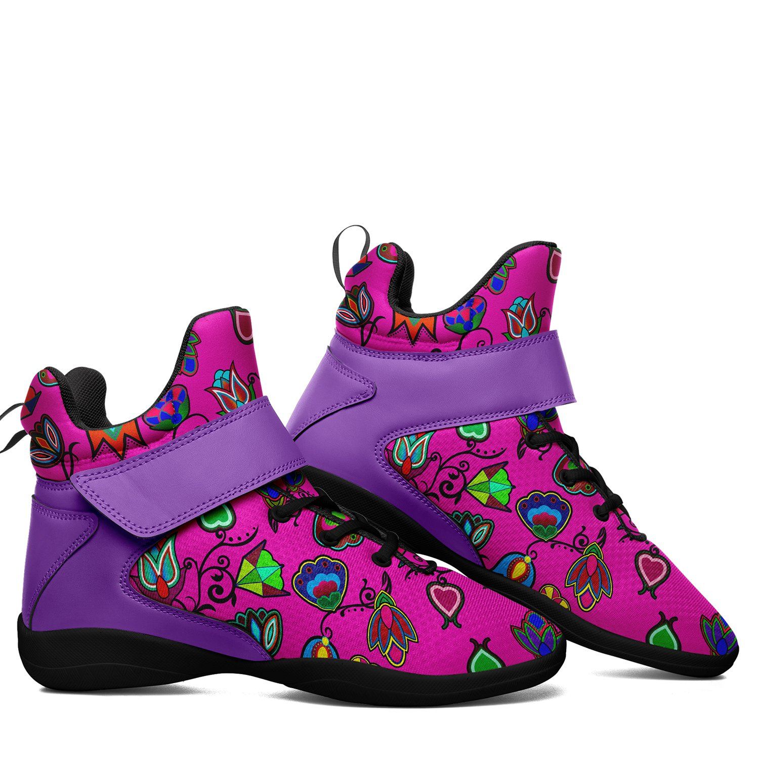 Indigenous Paisley Ipottaa Basketball / Sport High Top Shoes 49 Dzine