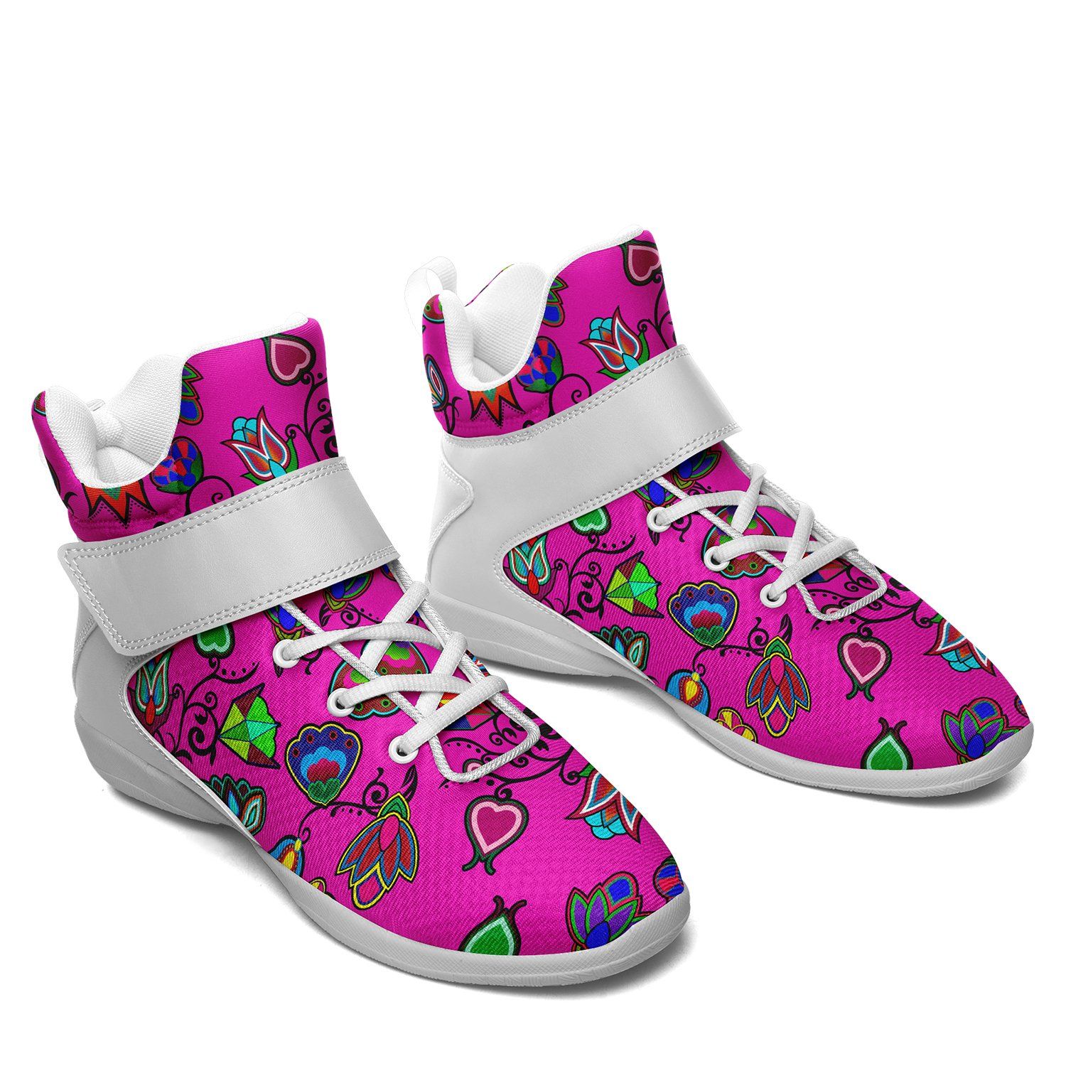 Indigenous Paisley Ipottaa Basketball / Sport High Top Shoes 49 Dzine