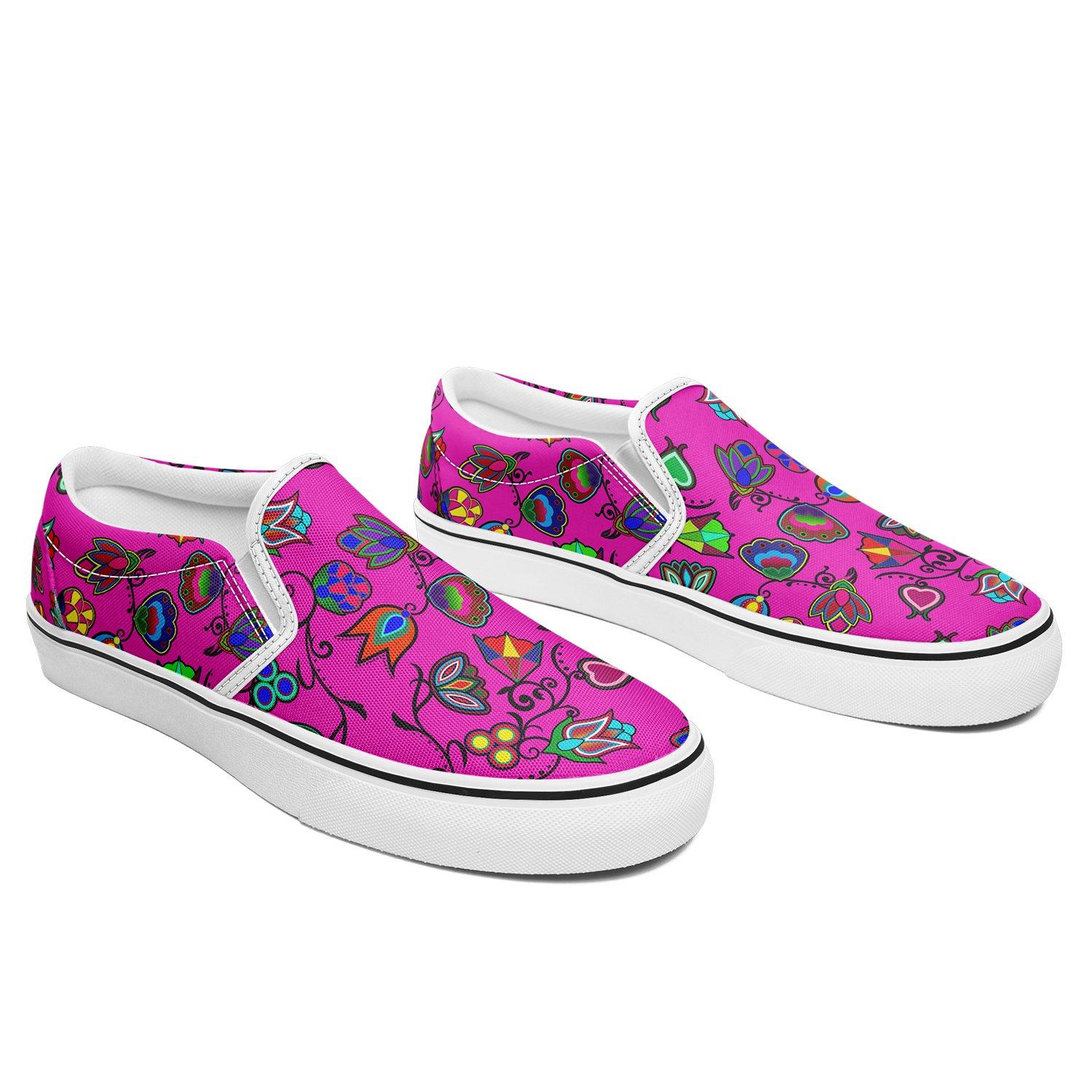 Indigenous Paisley Otoyimm Canvas Slip On Shoes 49 Dzine