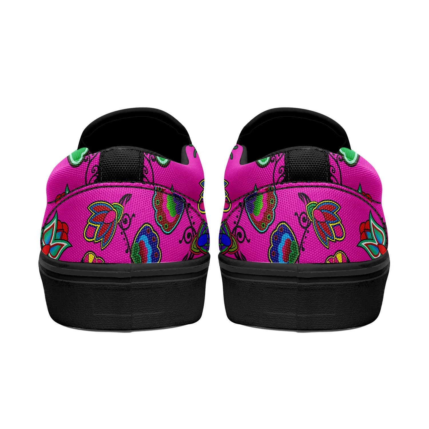 Indigenous Paisley Otoyimm Canvas Slip On Shoes 49 Dzine