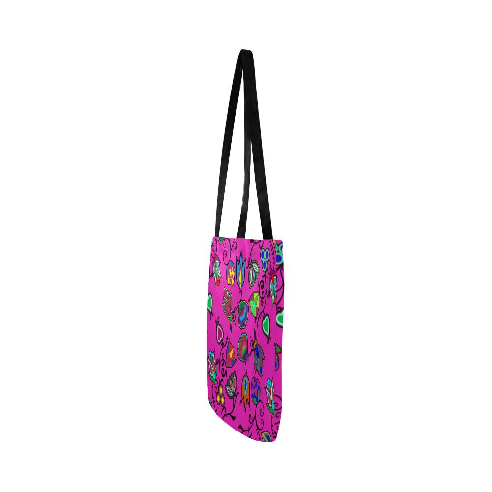 Indigenous Paisley Reusable Shopping Bag Model 1660 (Two sides) Shopping Tote Bag (1660) e-joyer