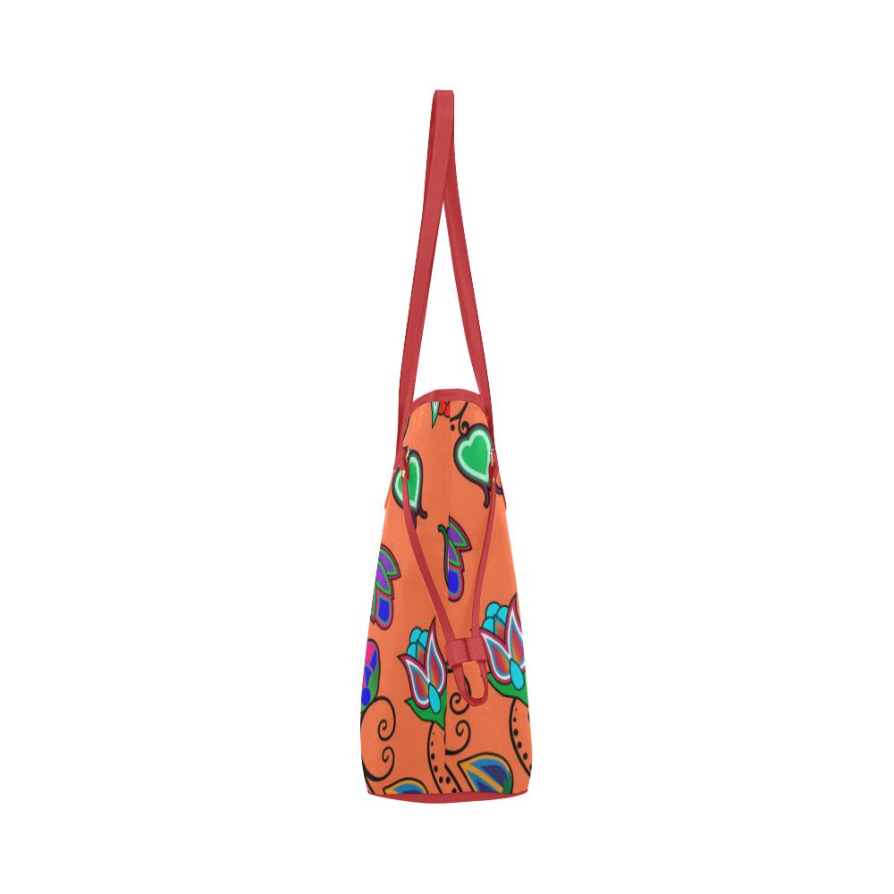 Indigenous Paisley - Sierra Clover Canvas Tote Bag (Model 1661) Clover Canvas Tote Bag (1661) e-joyer