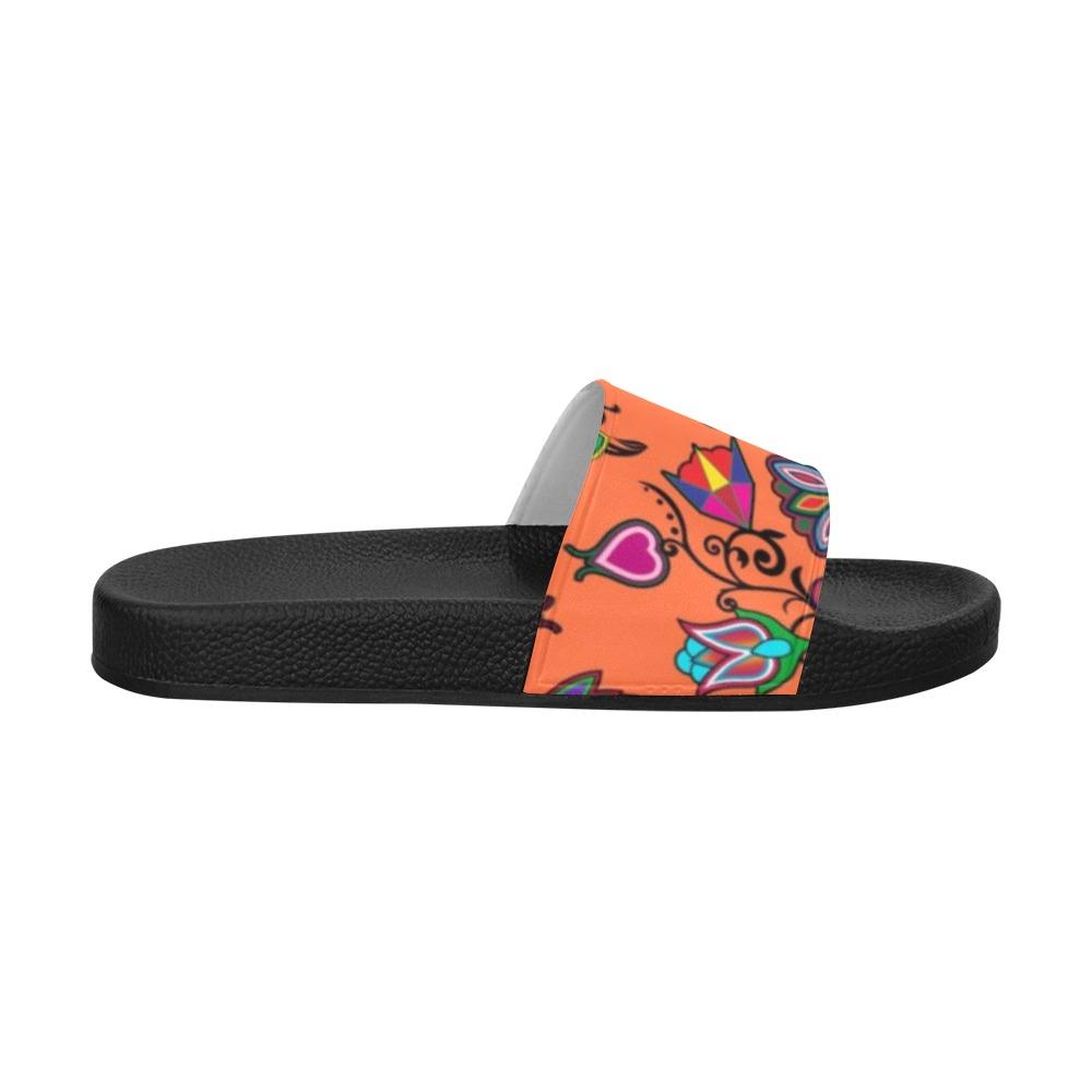 Indigenous Paisley Sierra Men's Slide Sandals (Model 057) Men's Slide Sandals (057) e-joyer