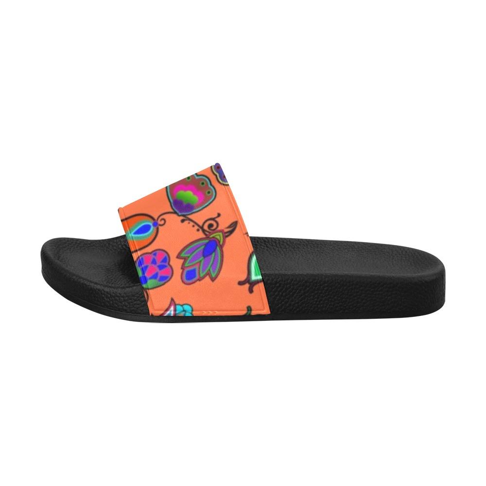 Indigenous Paisley Sierra Men's Slide Sandals (Model 057) Men's Slide Sandals (057) e-joyer
