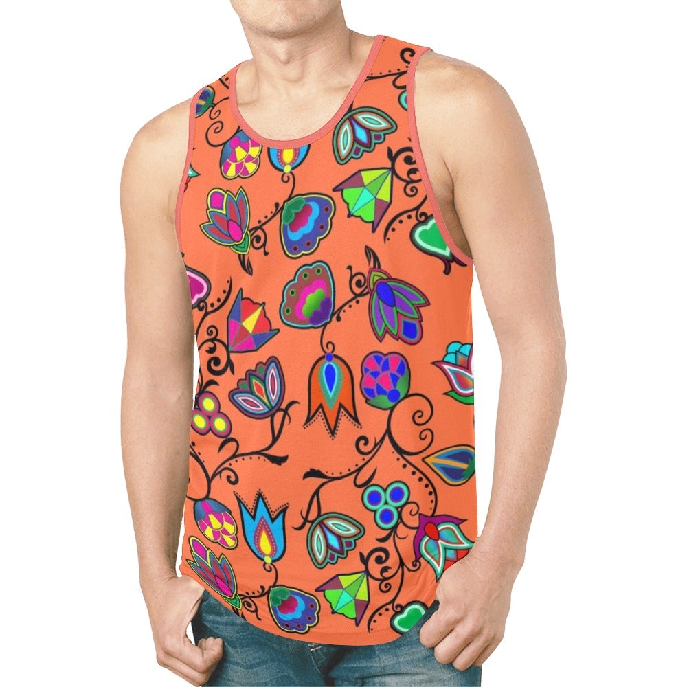 Indigenous Paisley Sierra New All Over Print Tank Top for Men (Model T46) New All Over Print Tank Top for Men (T46) e-joyer