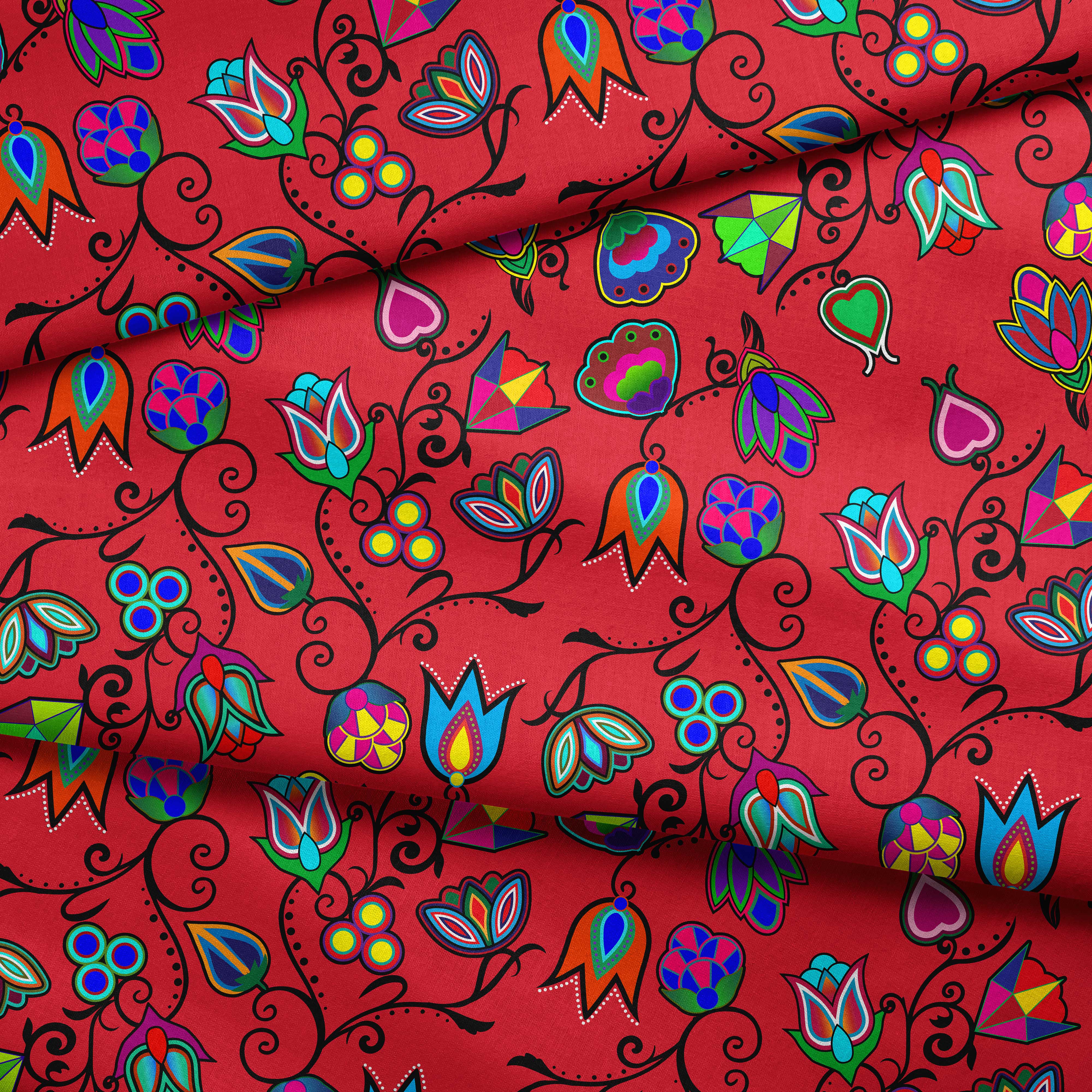 Indigenous Paisley - Sierra Satin Fabric 49DzineStore