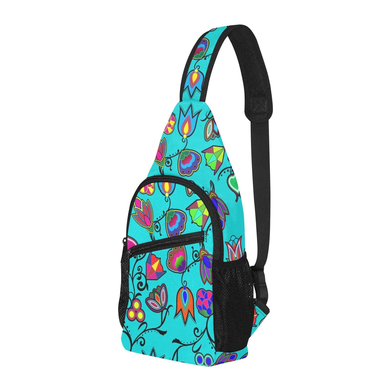 Indigenous Paisley Sky All Over Print Chest Bag (Model 1719) All Over Print Chest Bag (1719) e-joyer