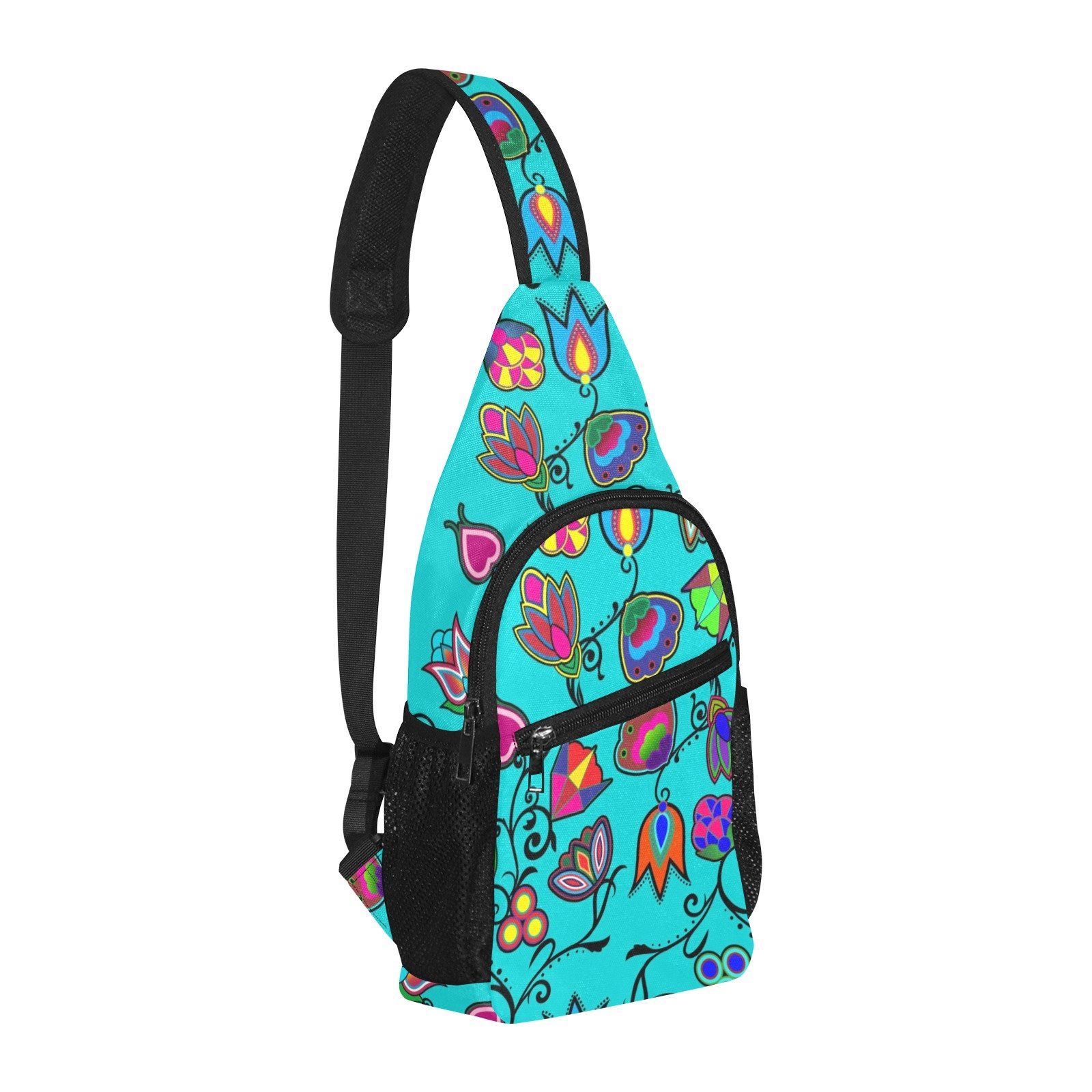 Indigenous Paisley Sky All Over Print Chest Bag (Model 1719) All Over Print Chest Bag (1719) e-joyer