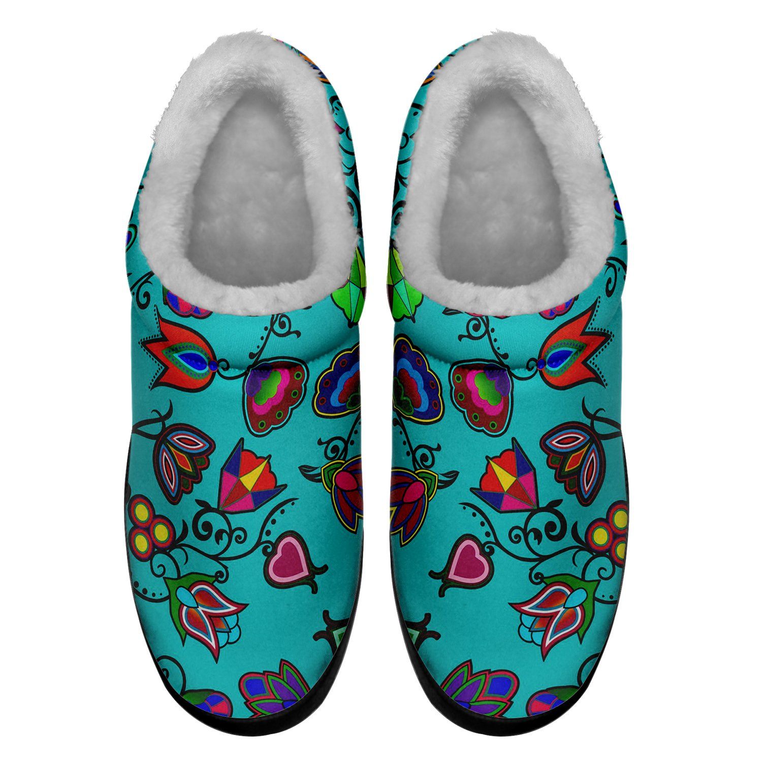 Indigenous Paisley Sky Ikinnii Indoor Slipper 49 Dzine