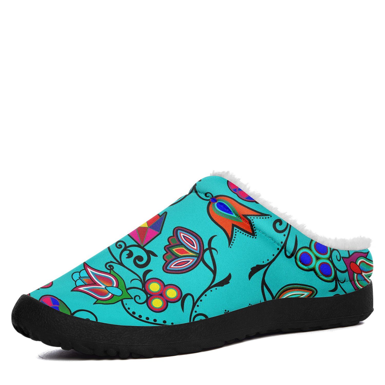 Indigenous Paisley Sky Ikinnii Indoor Slipper 49 Dzine
