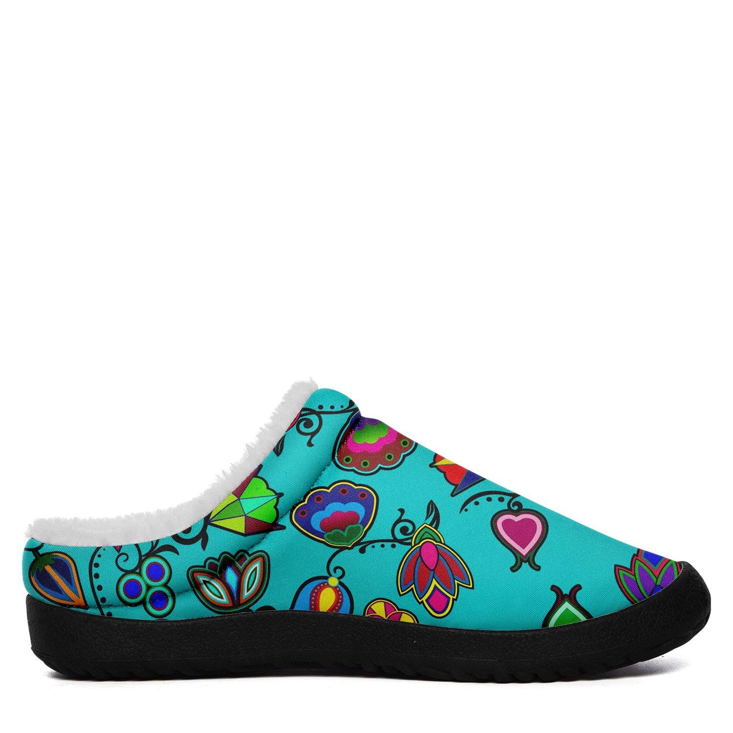 Indigenous Paisley Sky Ikinnii Indoor Slipper 49 Dzine