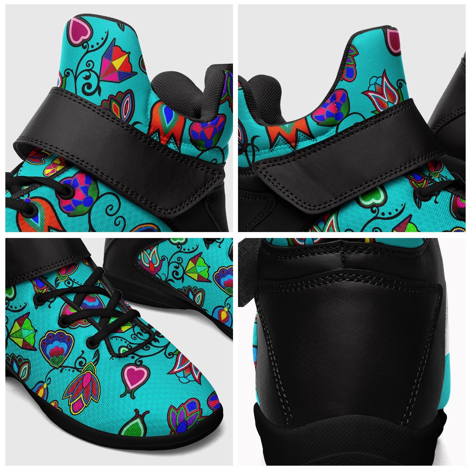 Indigenous Paisley Sky Ipottaa Basketball / Sport High Top Shoes 49 Dzine