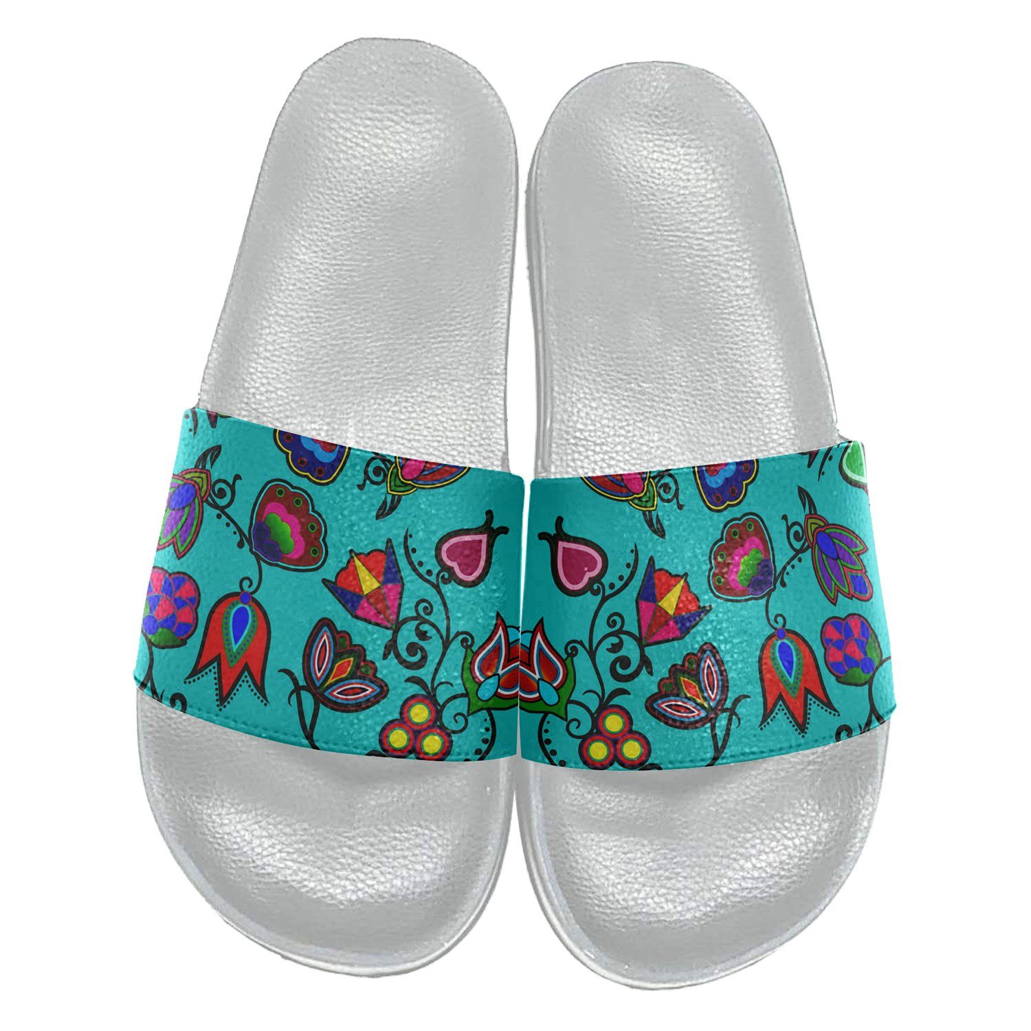 Indigenous Paisley Sky Slide Sandals 49 Dzine