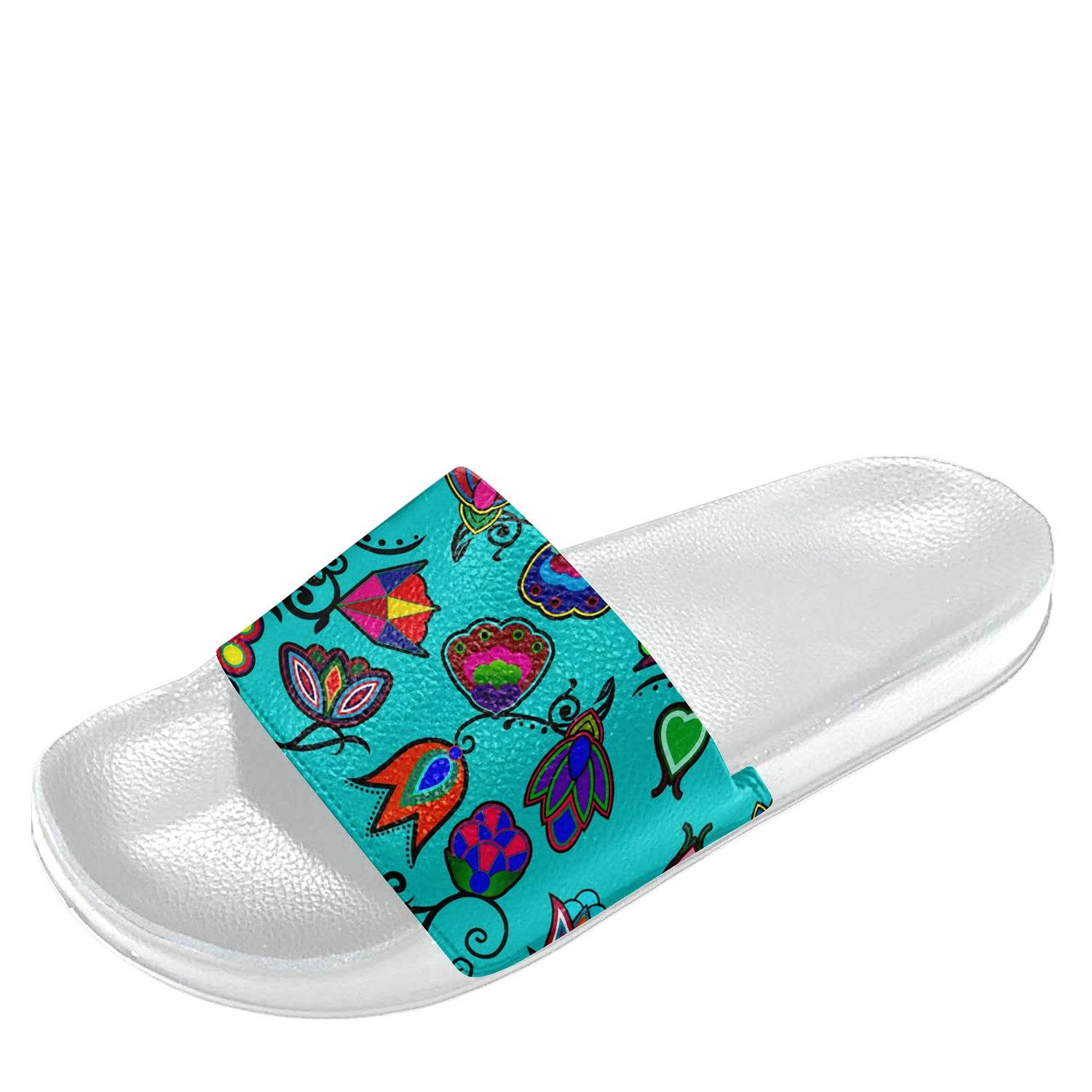Indigenous Paisley Sky Slide Sandals 49 Dzine