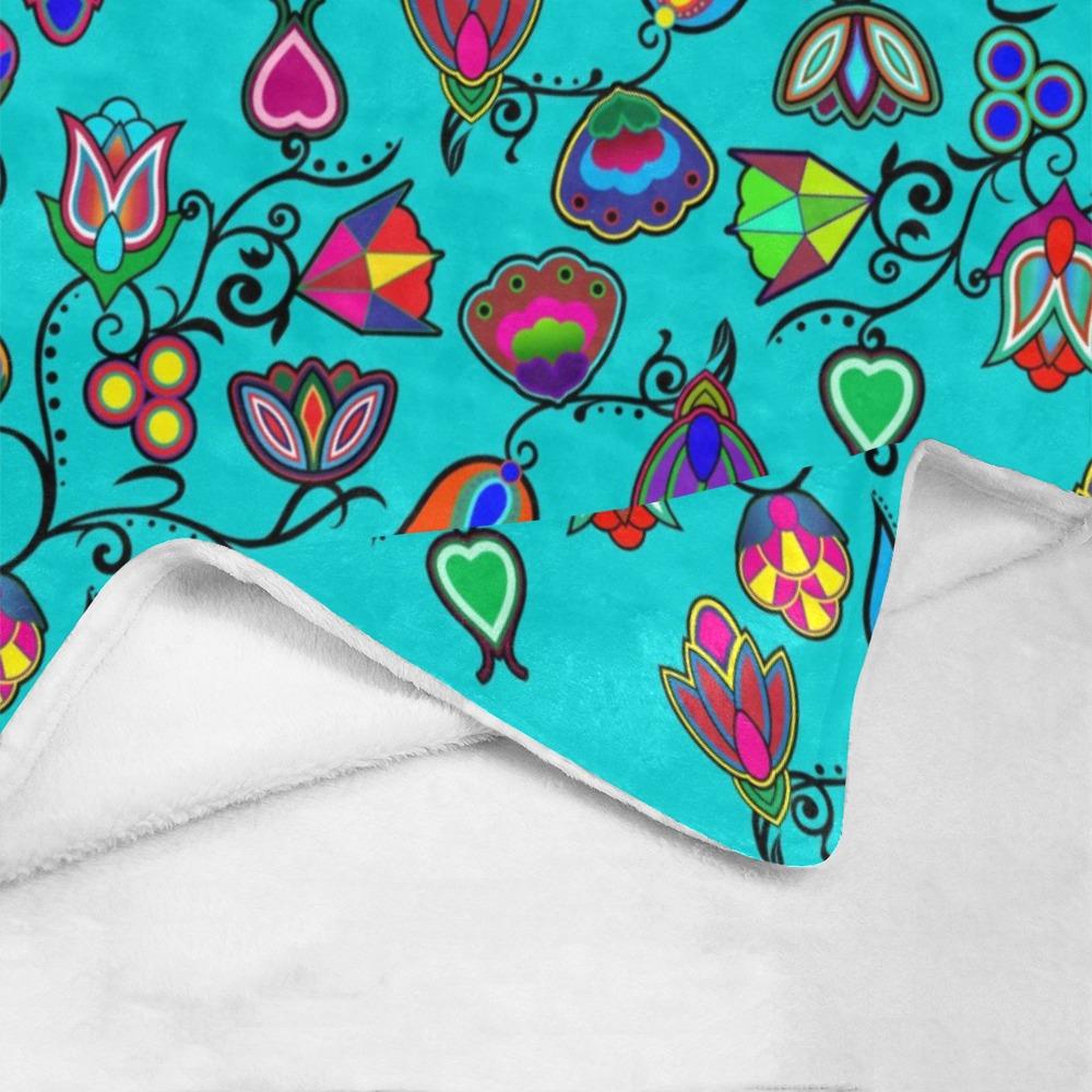 Indigenous Paisley Sky Ultra-Soft Micro Fleece Blanket 40"x50" Ultra-Soft Blanket 40''x50'' e-joyer