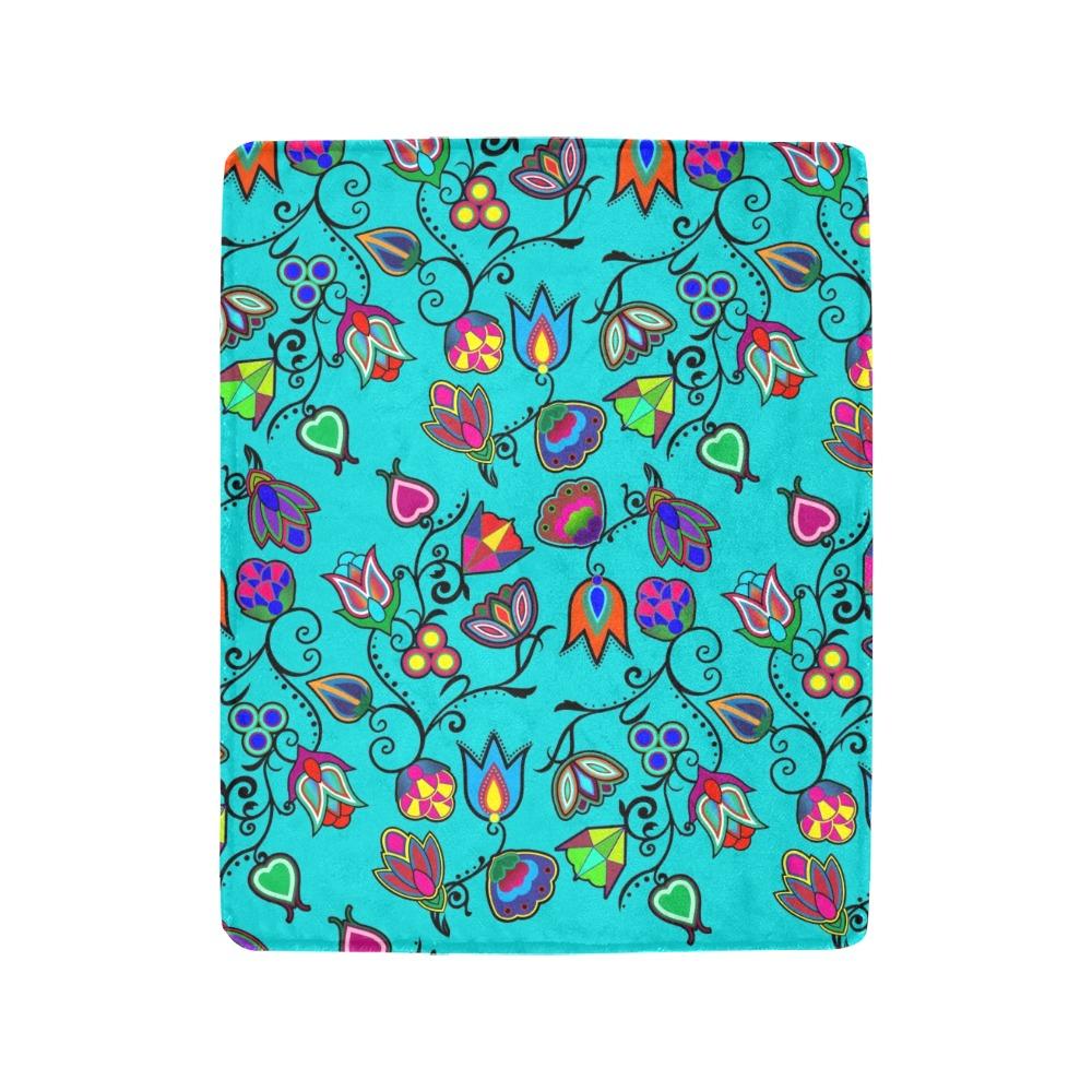 Indigenous Paisley Sky Ultra-Soft Micro Fleece Blanket 40"x50" Ultra-Soft Blanket 40''x50'' e-joyer