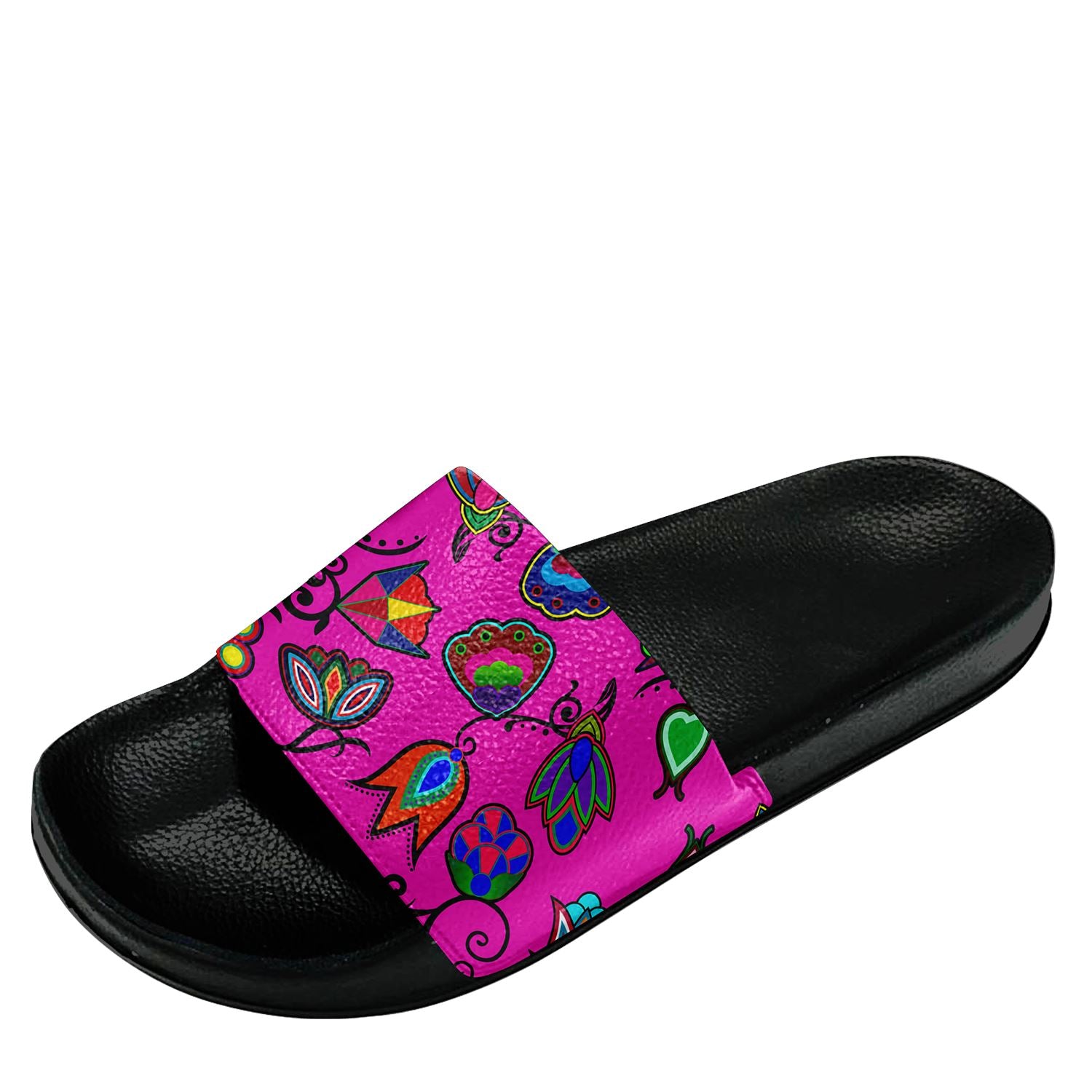 Indigenous Paisley Slide Sandals 49 Dzine