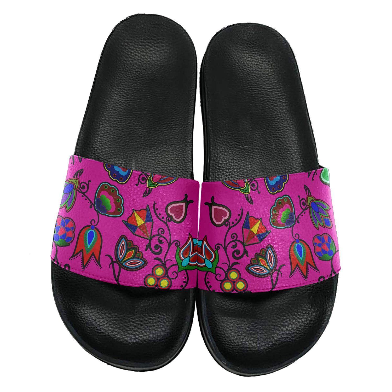 Indigenous Paisley Slide Sandals 49 Dzine