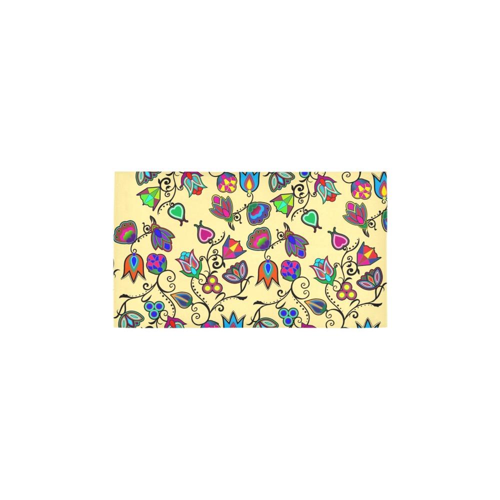 Indigenous Paisley Vanilla Bath Rug 16''x 28'' Bath Rug 16''x 28'' e-joyer