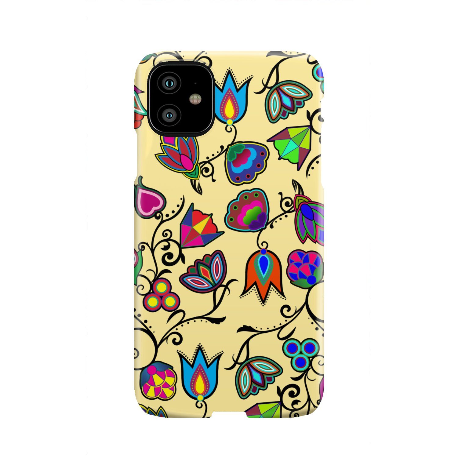 Indigenous Paisley Vanilla Phone Case Phone Case wc-fulfillment iPhone 11