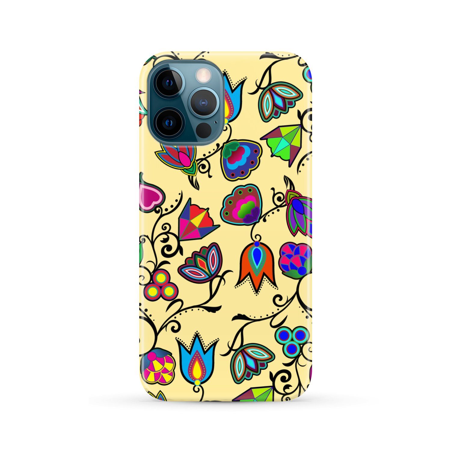Indigenous Paisley Vanilla Phone Case Phone Case wc-fulfillment iPhone 12 Pro Max