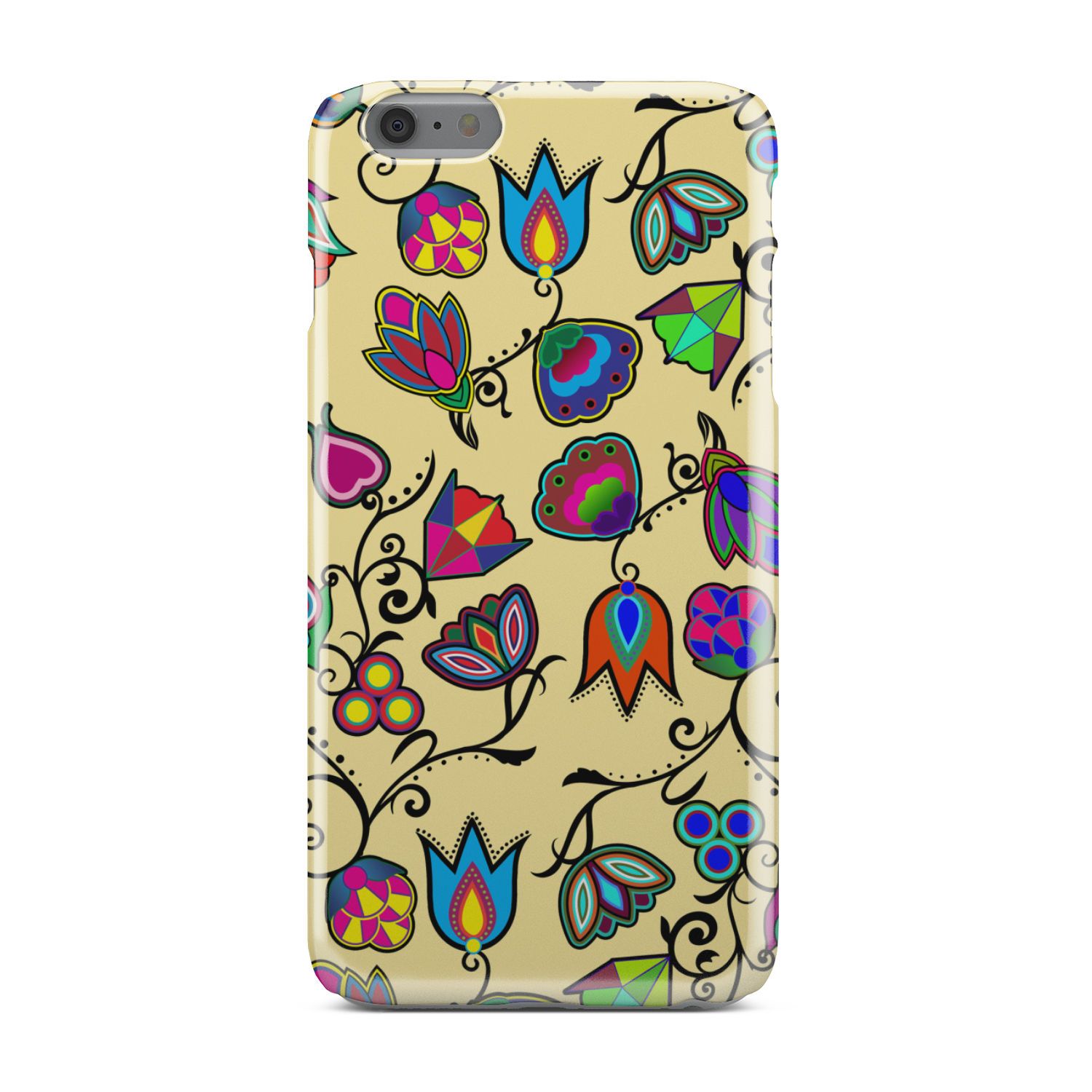 Indigenous Paisley Vanilla Phone Case Phone Case wc-fulfillment iPhone 6s Plus