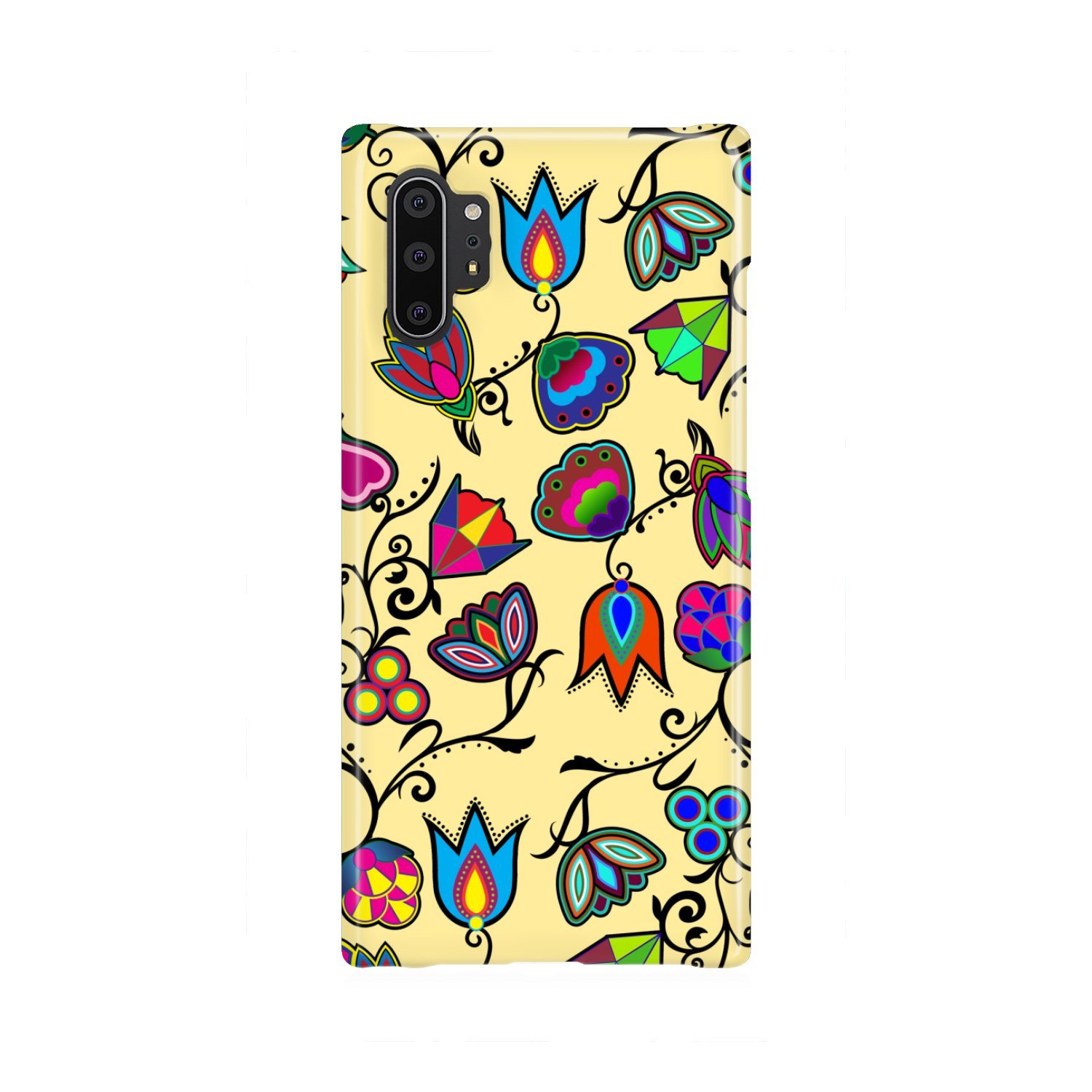 Indigenous Paisley Vanilla Phone Case Phone Case wc-fulfillment Samsung Galaxy Note 10 Plus